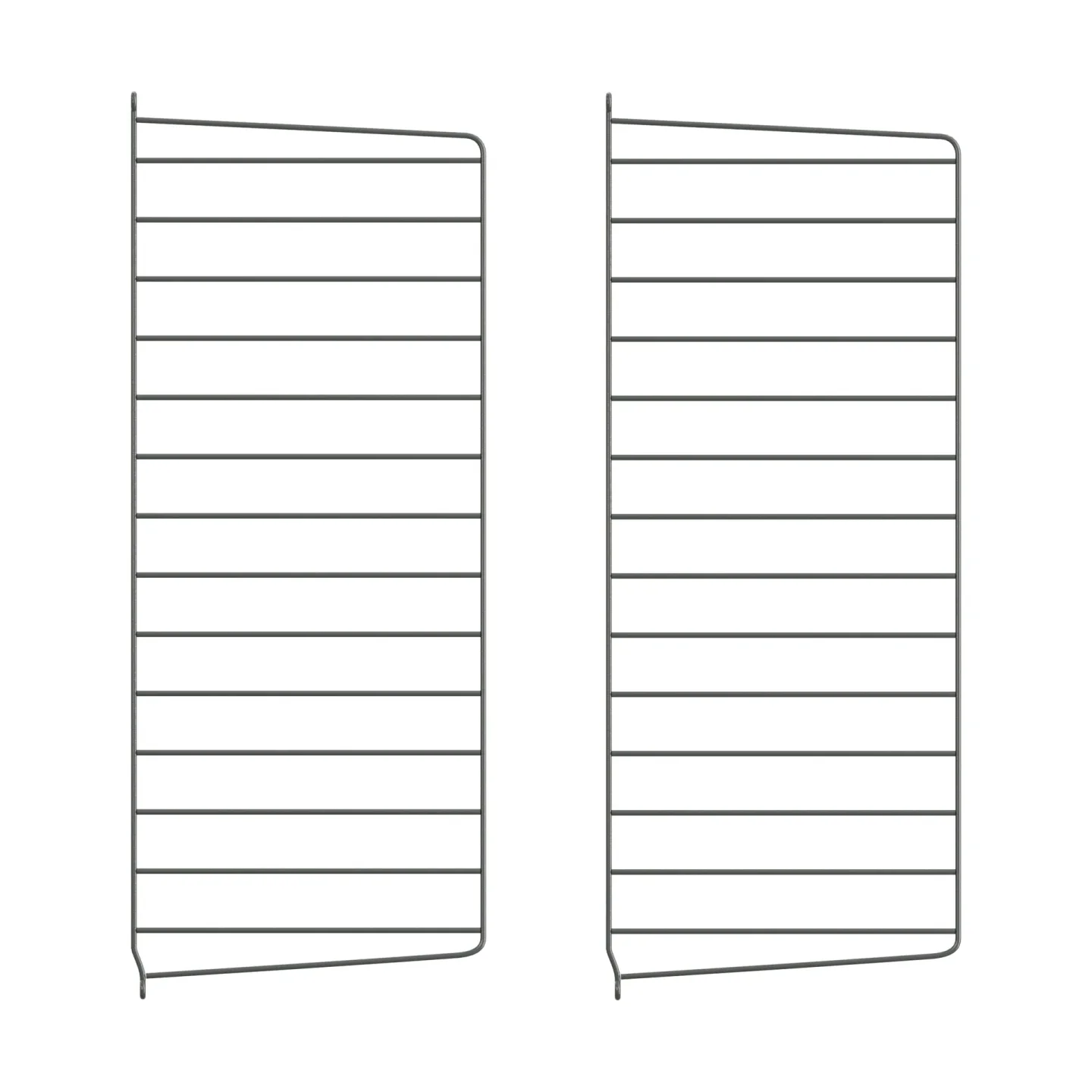 String String väggavel Mörkgrå, 75x30 cm, 2-pack