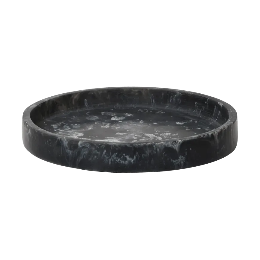Ferm Living Mist Dekotablett Ø20 cm Charcoal
