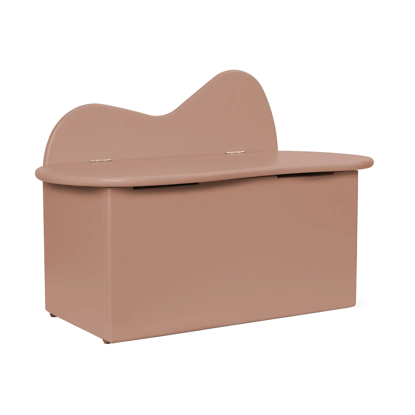Ferm Living Slope bänk med förvaring 75x38x51 cm Rose