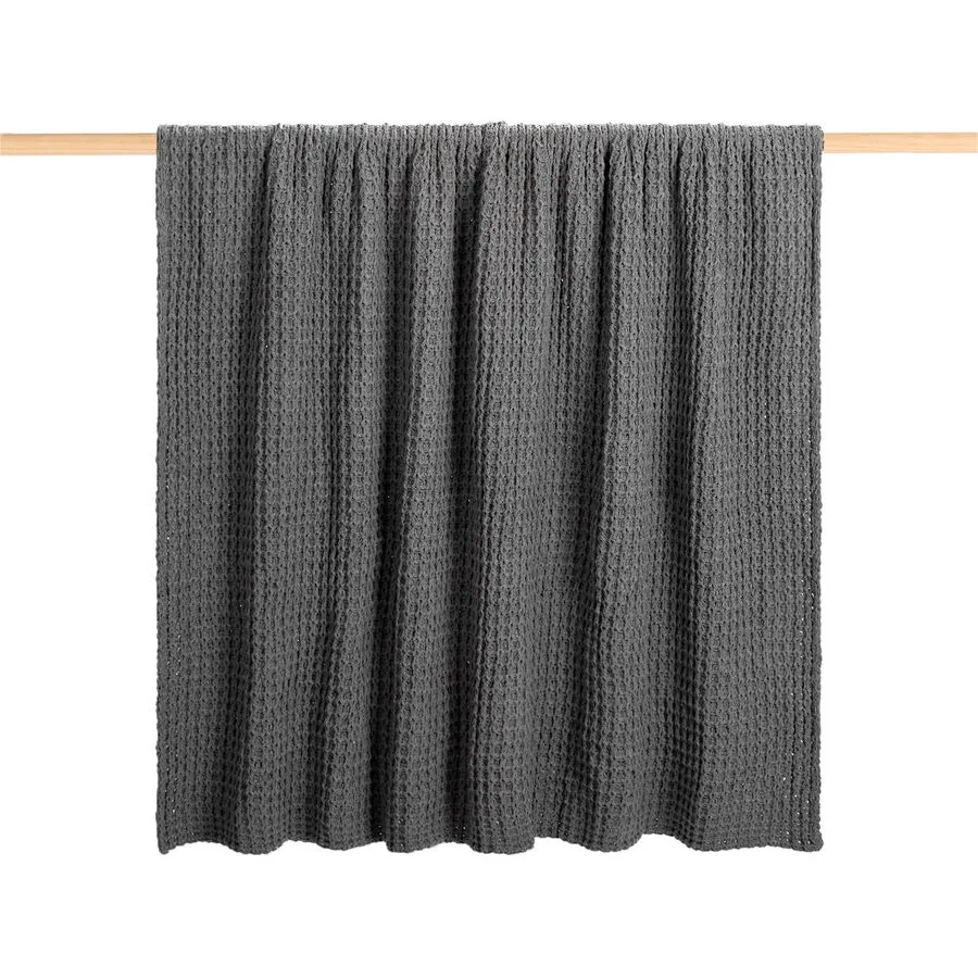 Wohndecke Nelly 130x170cm grau - Material: 100% Polyester