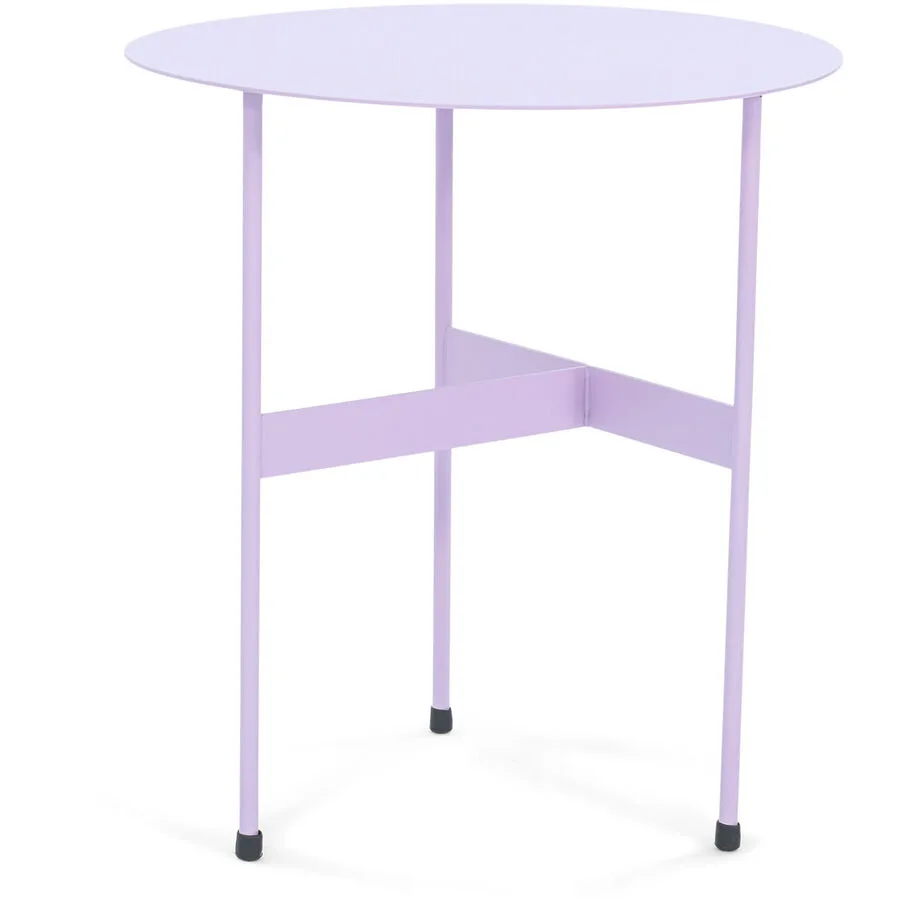 Spinder Design Beistelltisch Hesta Lila Stahl 45 cm