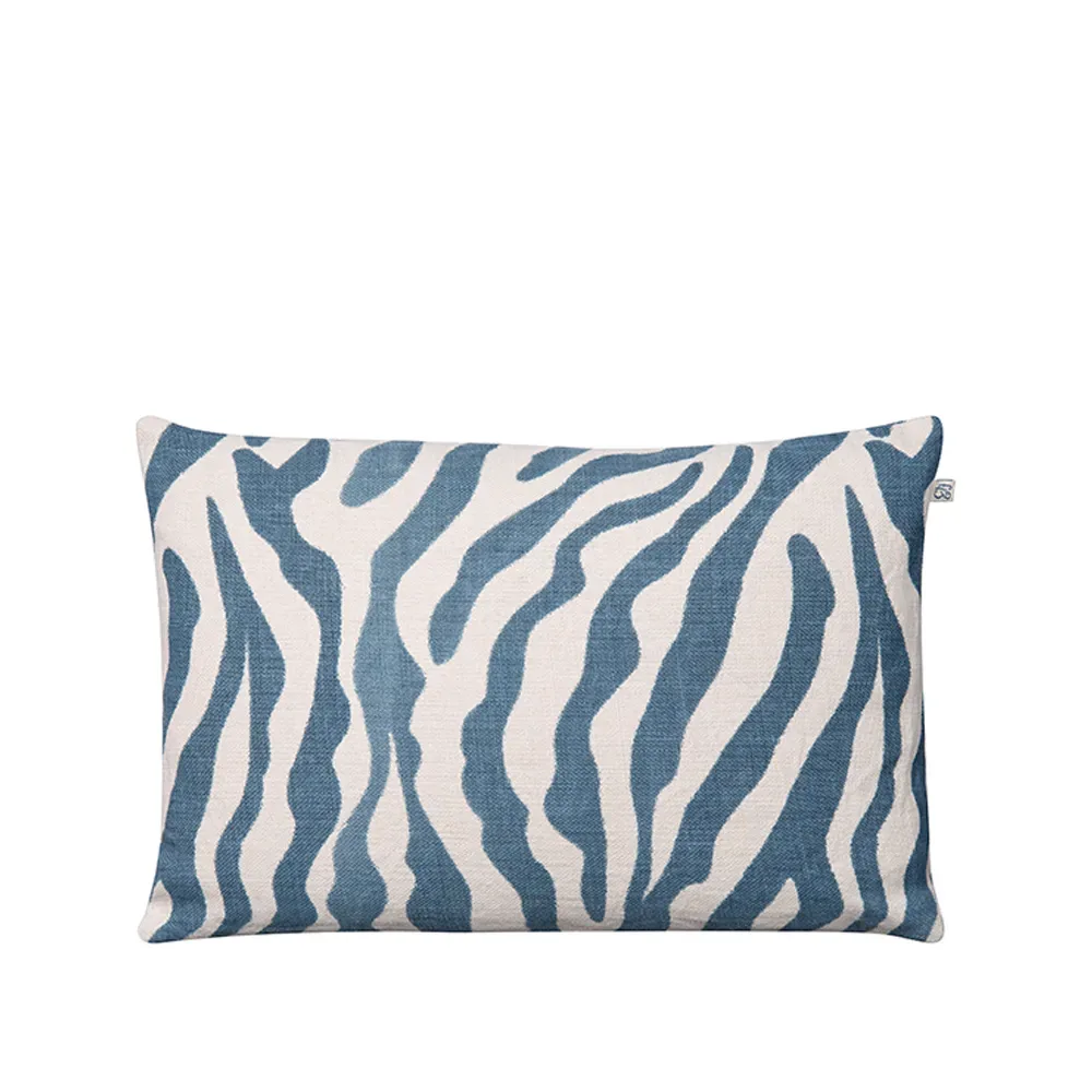 Chhatwal & Jonsson Zebra kuddfodral, 40x60 heaven blue, 60x40 cm