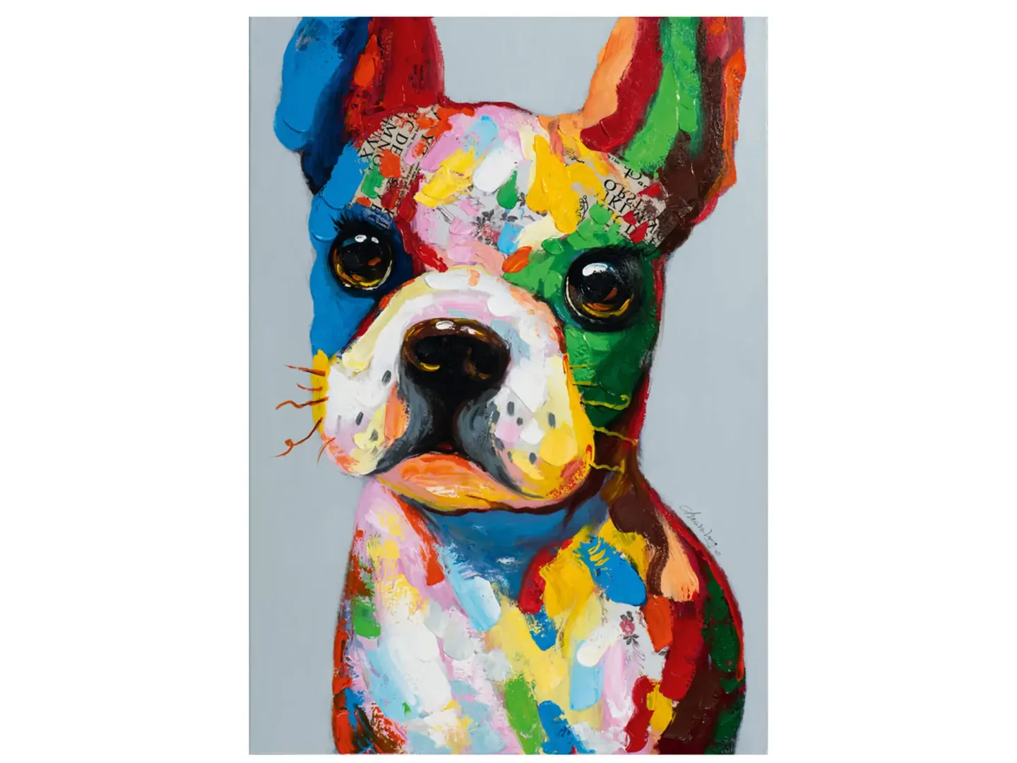 image LAND Bild Lustiger Bunter Hund 2 | Schubiger Möbel