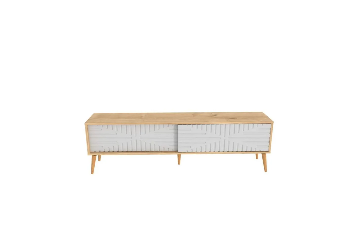 Kalon Tv-bänk 180 cm - Ek/Vit