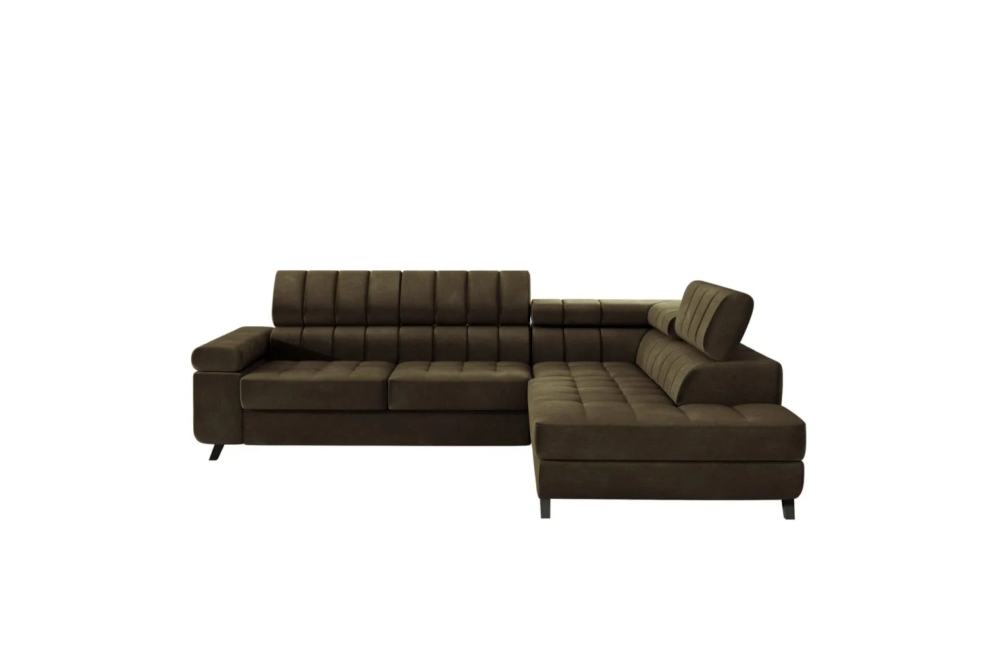 Amshyttan Soffa med Schäslong 3-sits - Brun