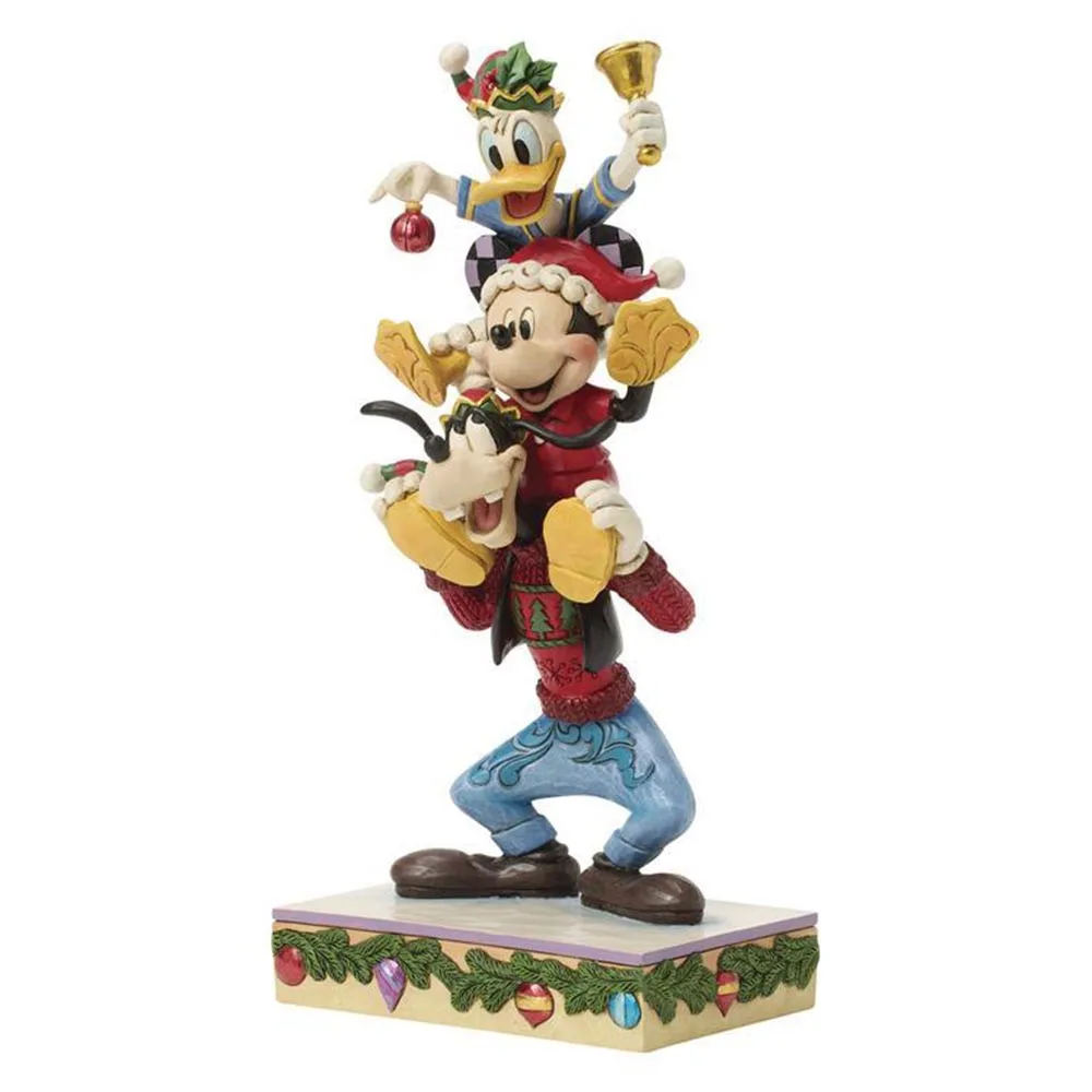 Disney Figur Kalle och Långben klär granen