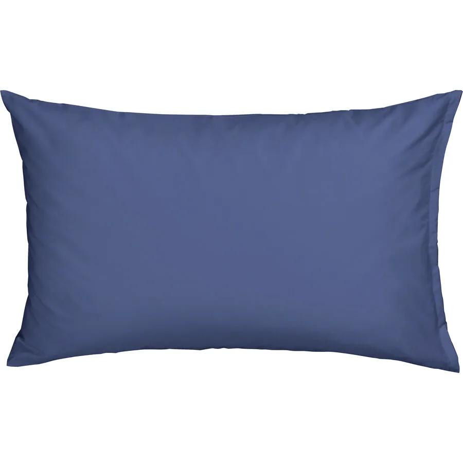 Kissenbezug Lina azur Einfarbig Leinen B 45 T 45 cm