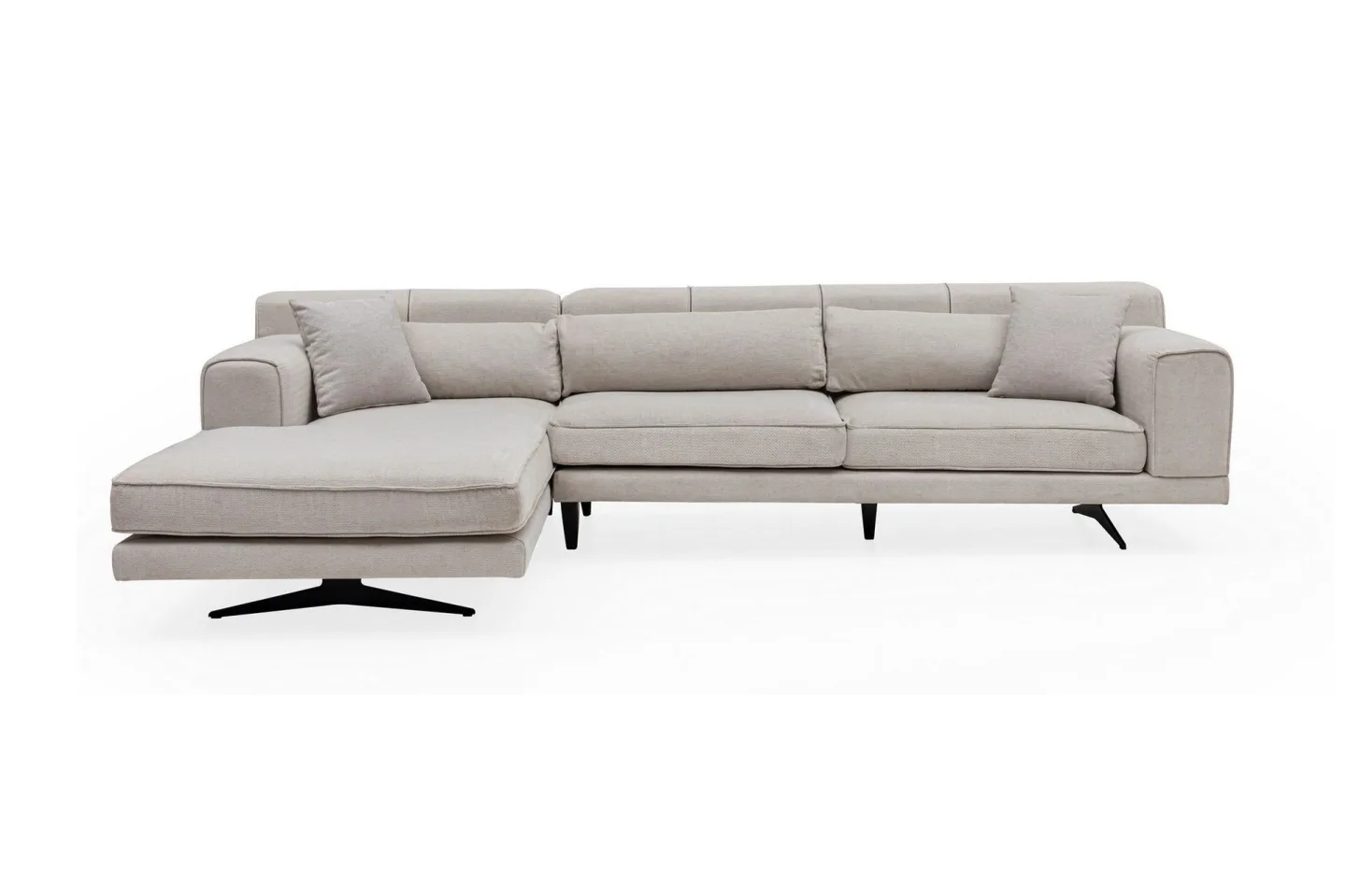 Jivago Divansoffa Vänster - Beige/Svart