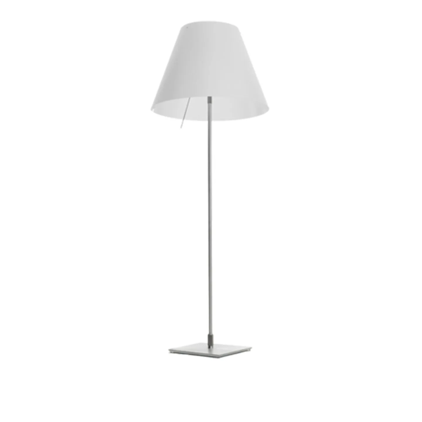 Luceplan - Grande Costanza - Golvlampa - Skärmlampor - Paolo Rizzatto - Silver