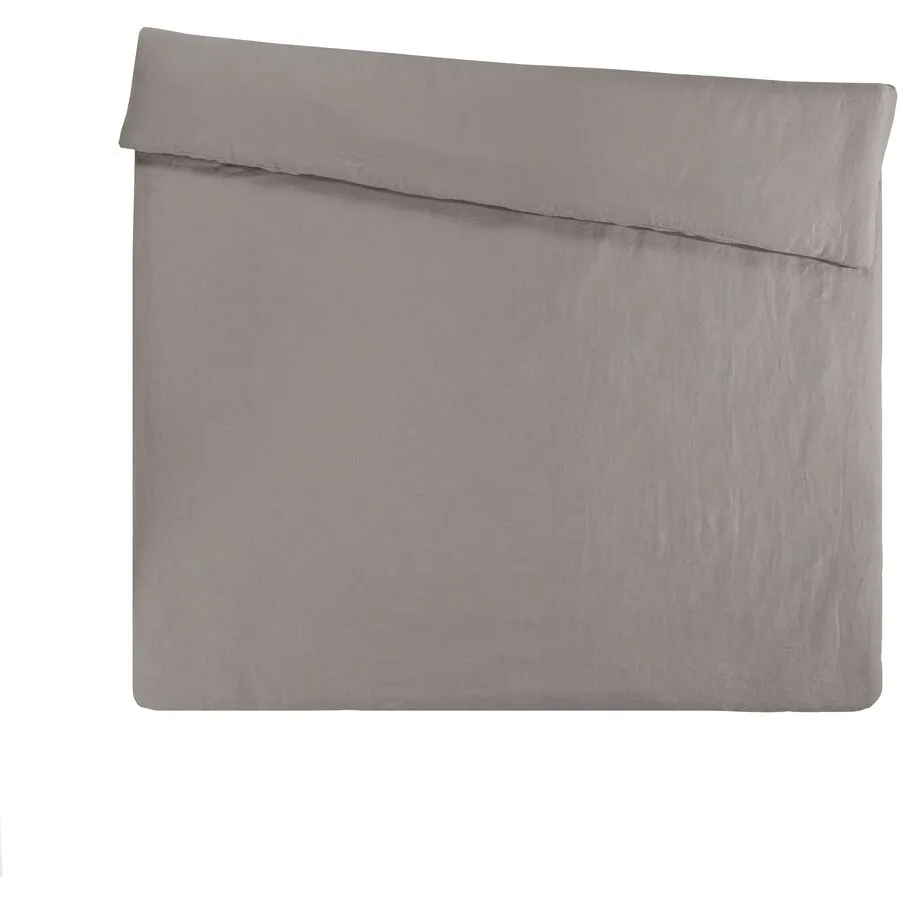 Duvetbezug Leana Beige Leinen 210 cm 160 cm - Material: 100% Leinen