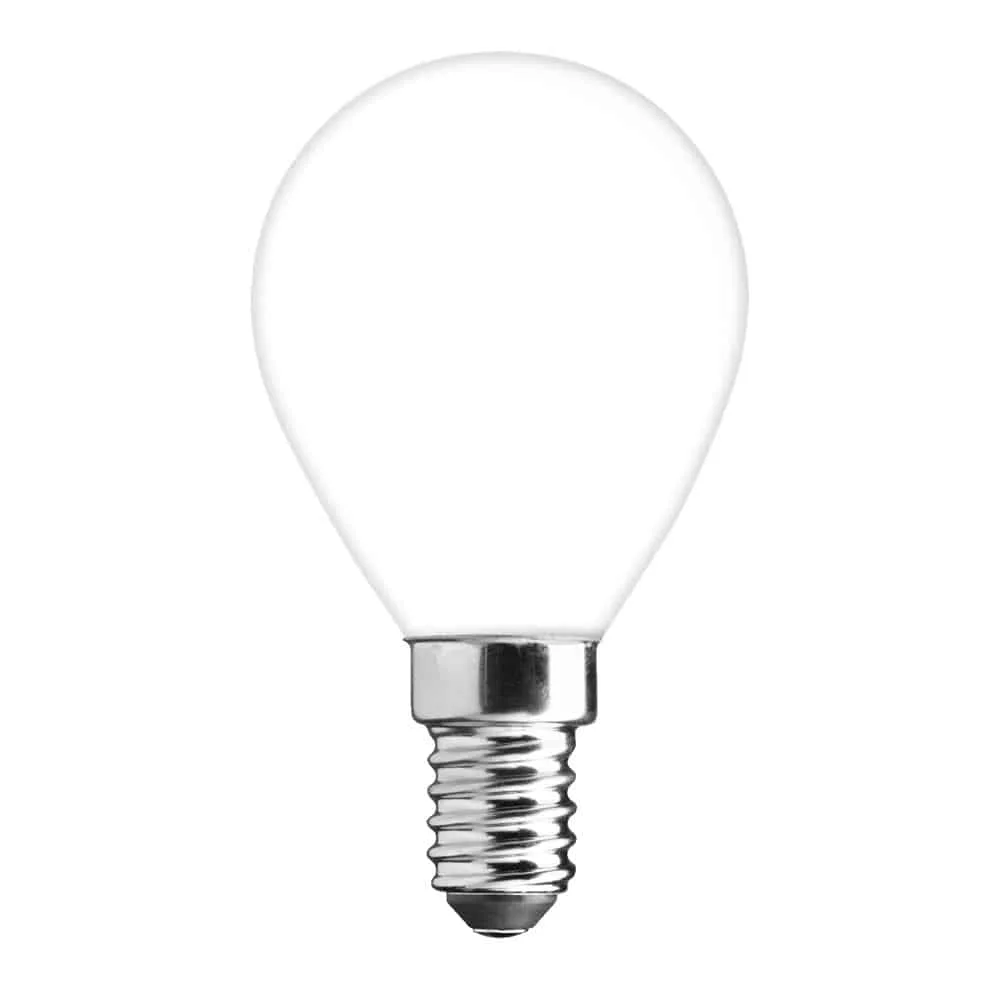 Klotlampa LED Opal Matt Dim 300lm 927 E14