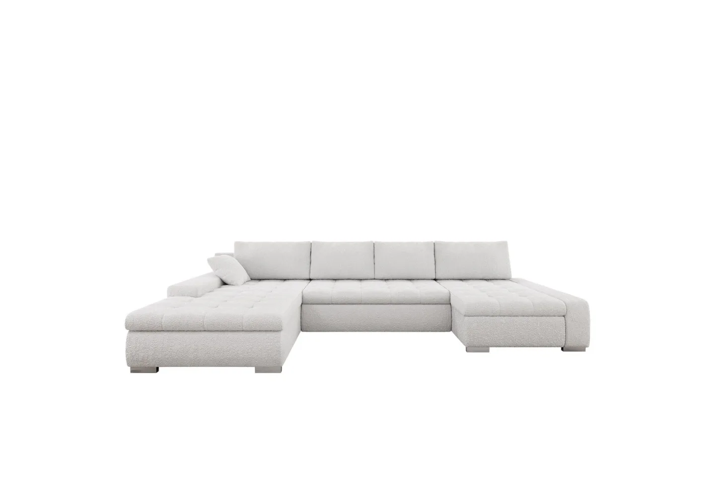Gamal Soffa Dubbeldivan 4-sits - Vit