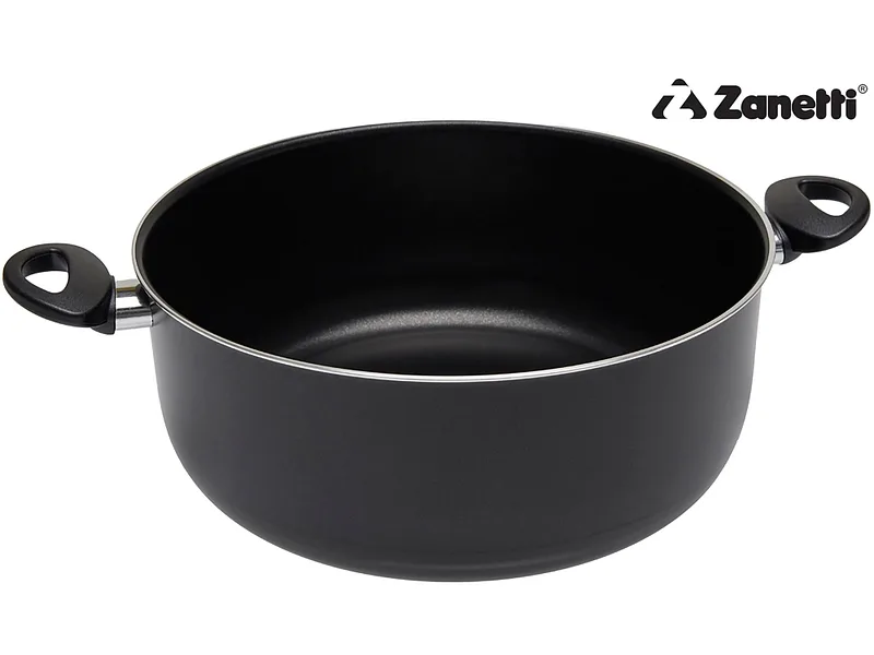 ZANETTI Kochtopf ATICA Ø18cm aluminium schwarz