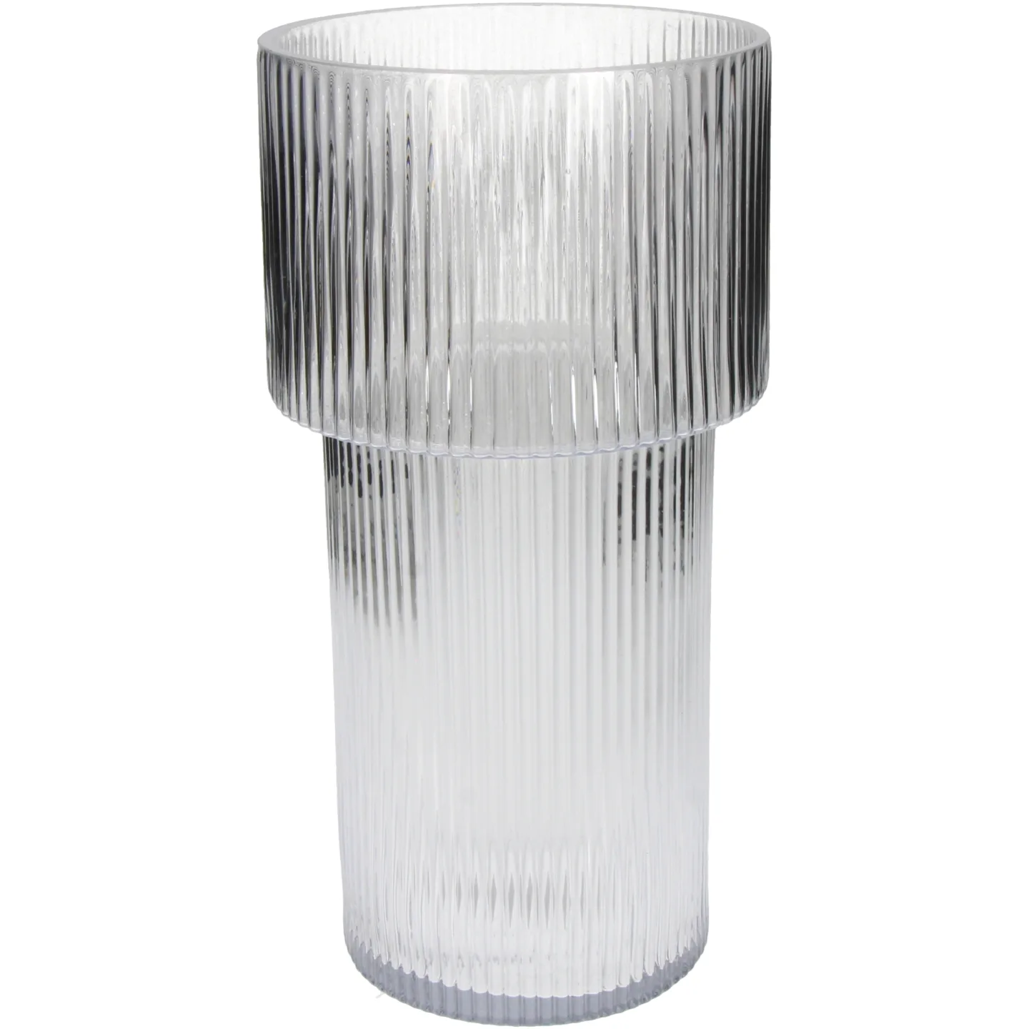 Kersten Vase Stripe, Glas H: 29 cm | Schubiger Möbel