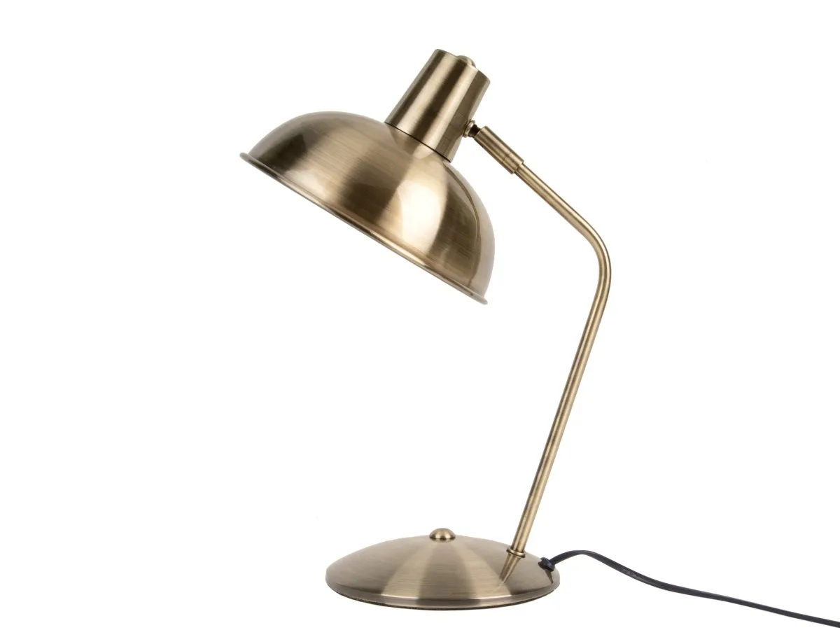 Leitmotiv - Hood 38cm - Skrivbordslampa - Antikmässing