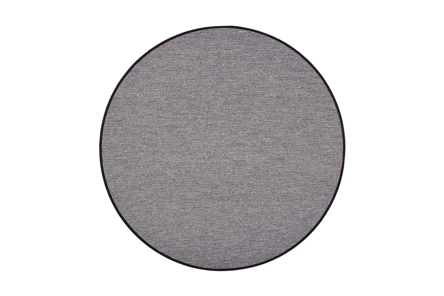 Aho Matta Rund 160 cm Svart - Vm Carpet
