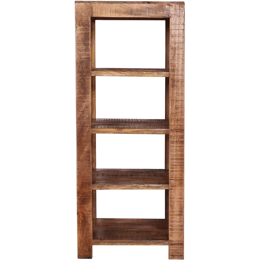 Regal Pietro natur Mangoholz massiv B 44 H 105 cm