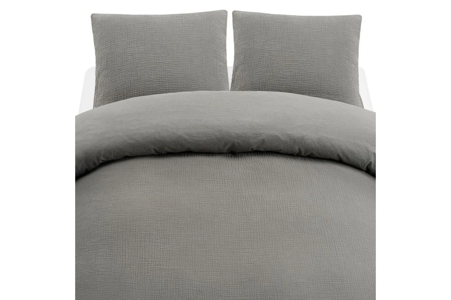 Påslakanset Dubbelsäng 3-Dels Rolling - Grå
