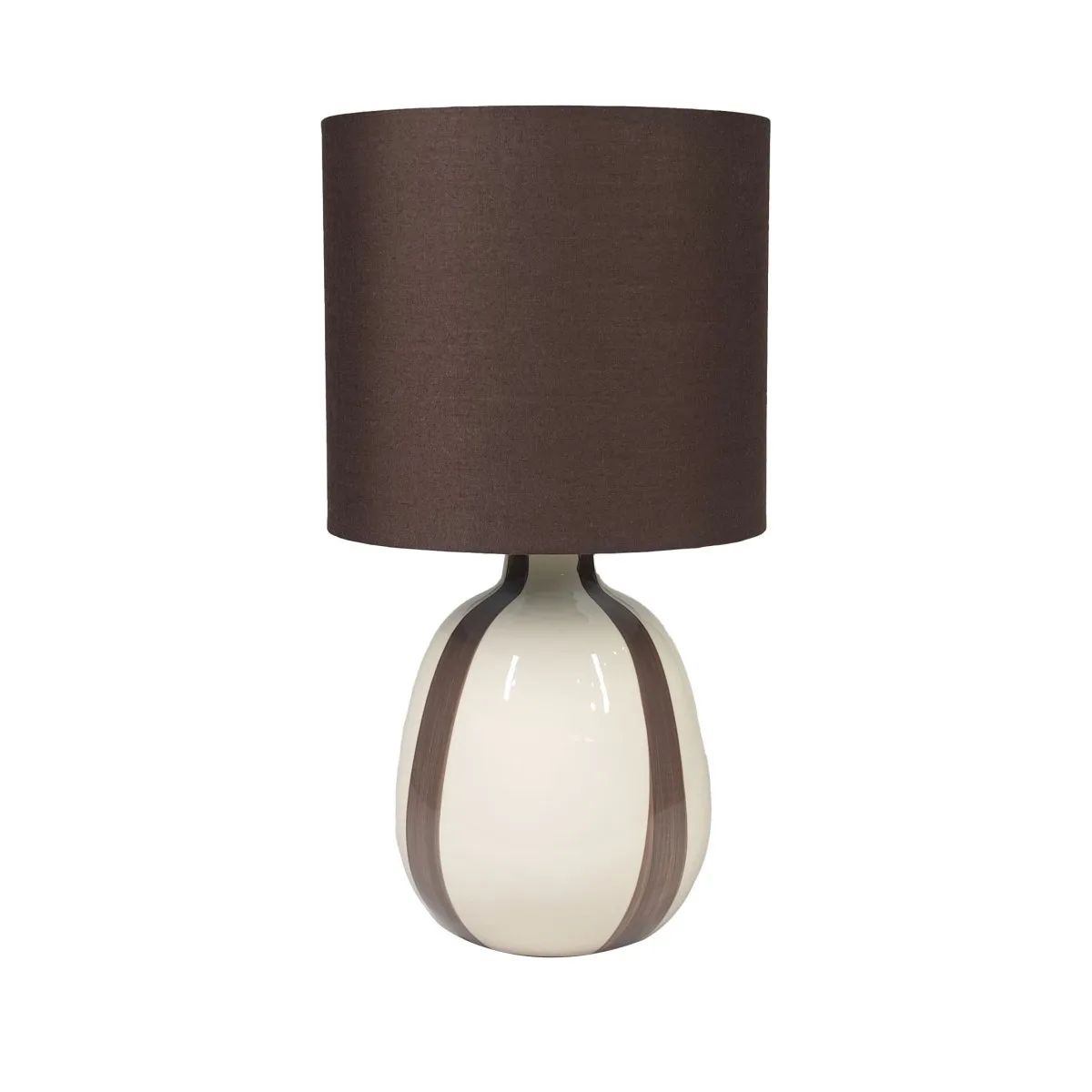 Nordic Lighting - Rippel 40cm - Bordslampa - Brun