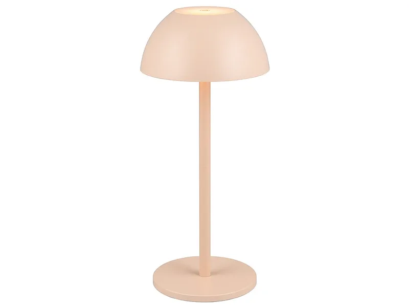 USB-aufladbare Lampe LED RICARDO variable Intensität 30cm 1.7W hellrosa