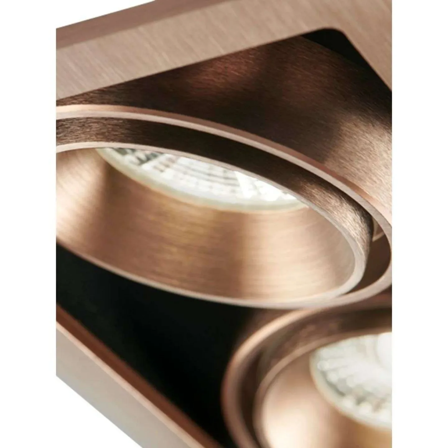Ghost 2 Inbyggningsspot 12,6W 2700/3000K Rose Gold - LIGHT-POINT - Kök - Aluminium