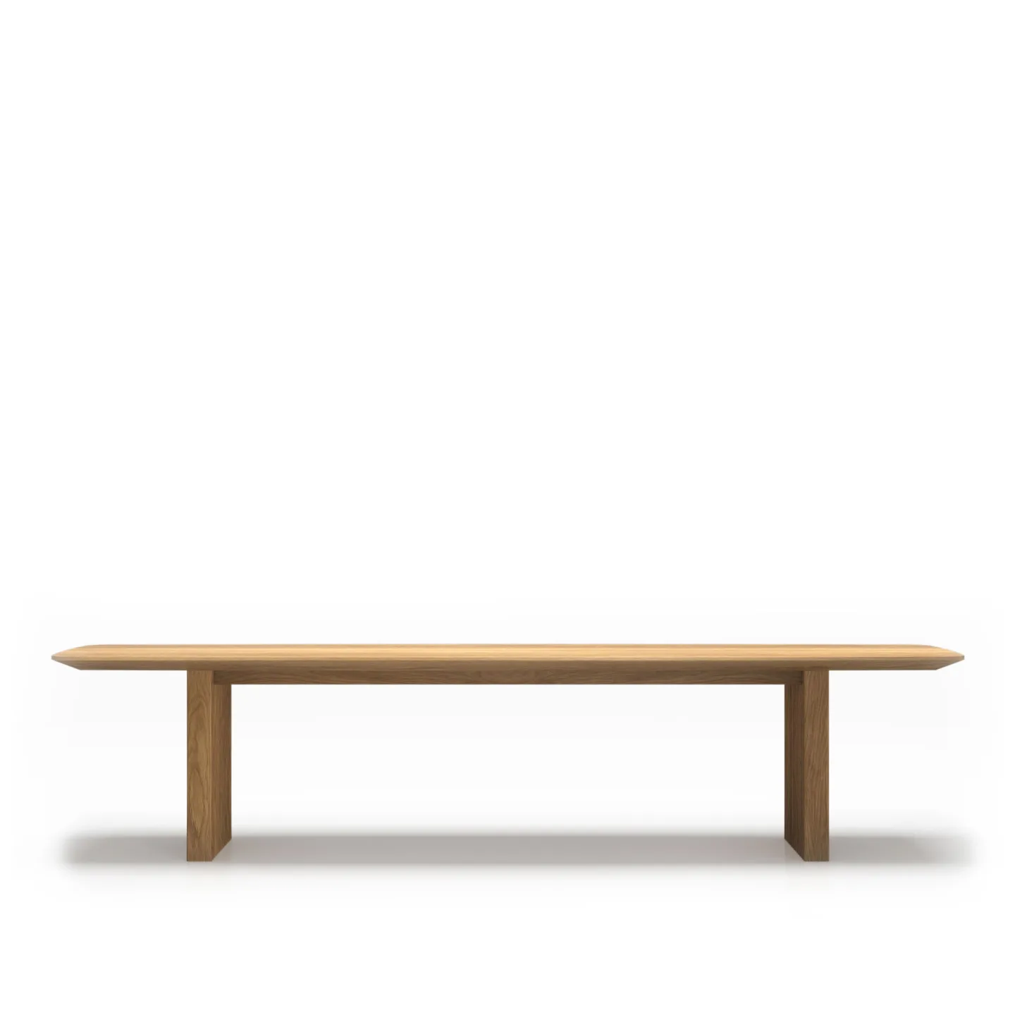 Dk3 - Ten Bench L200 x W42 x H45 cm Oak - oil - Pallar - Christian Troels and Jacob Plejdrup - Beige - Trä