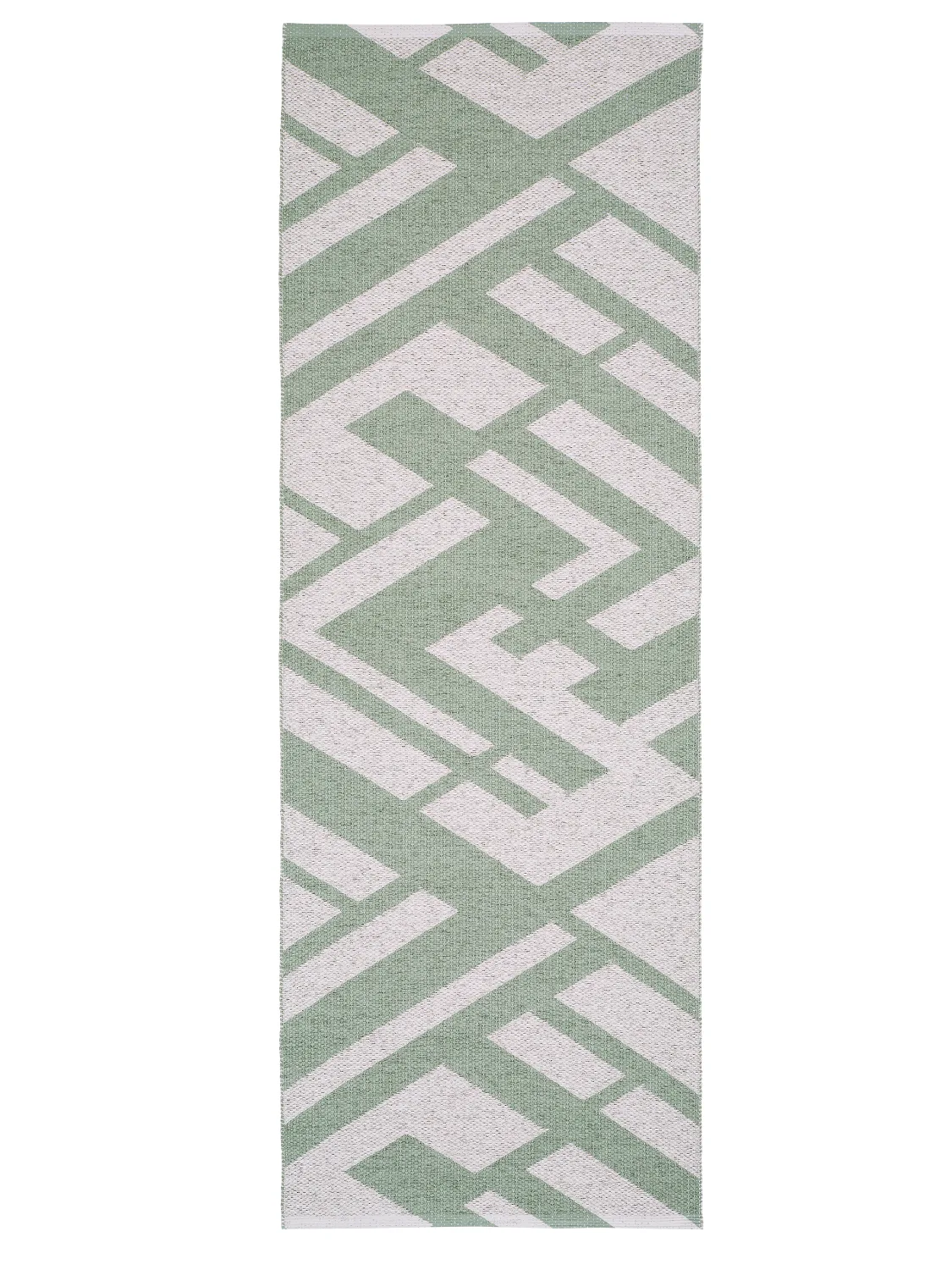 Plastmatter - Horredsmattan Uma (lysegrønn) (Størrelse: 70 x 250 cm)