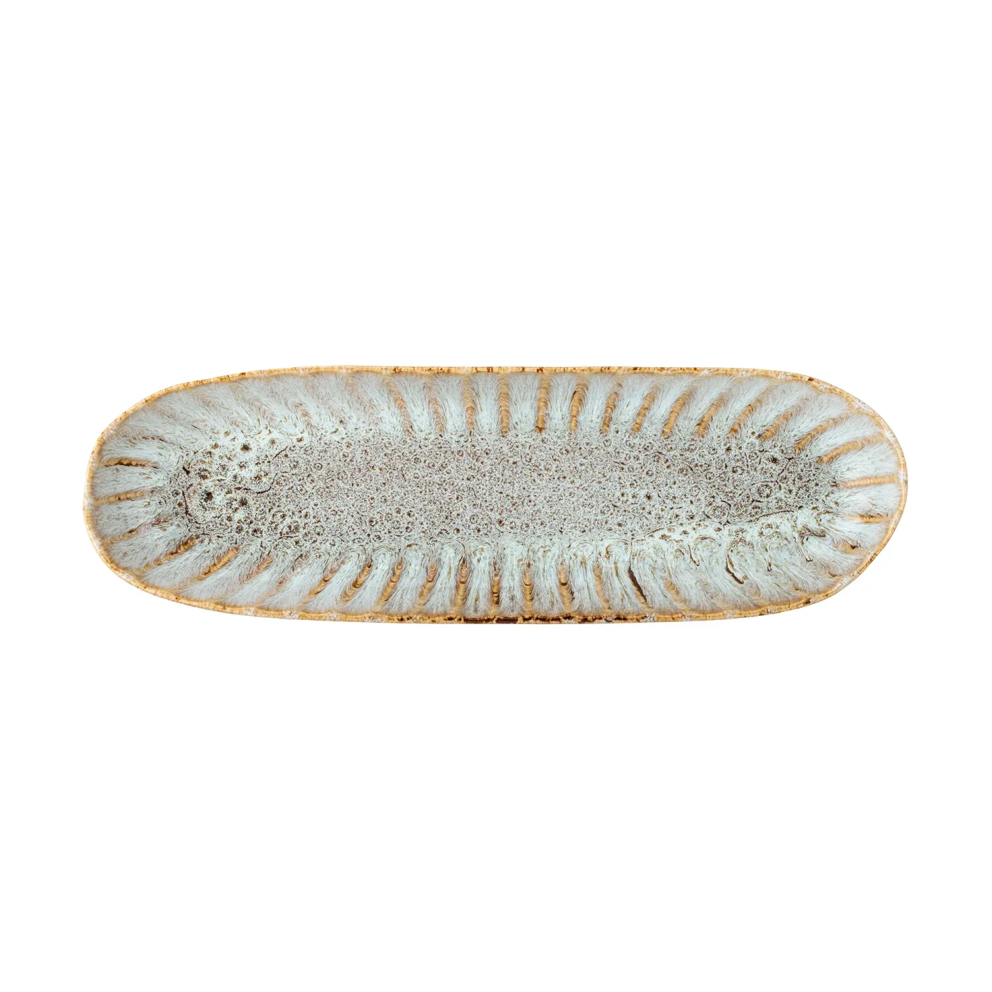 Bloomingville Fleur Servierteller 12x37,5cm Natur