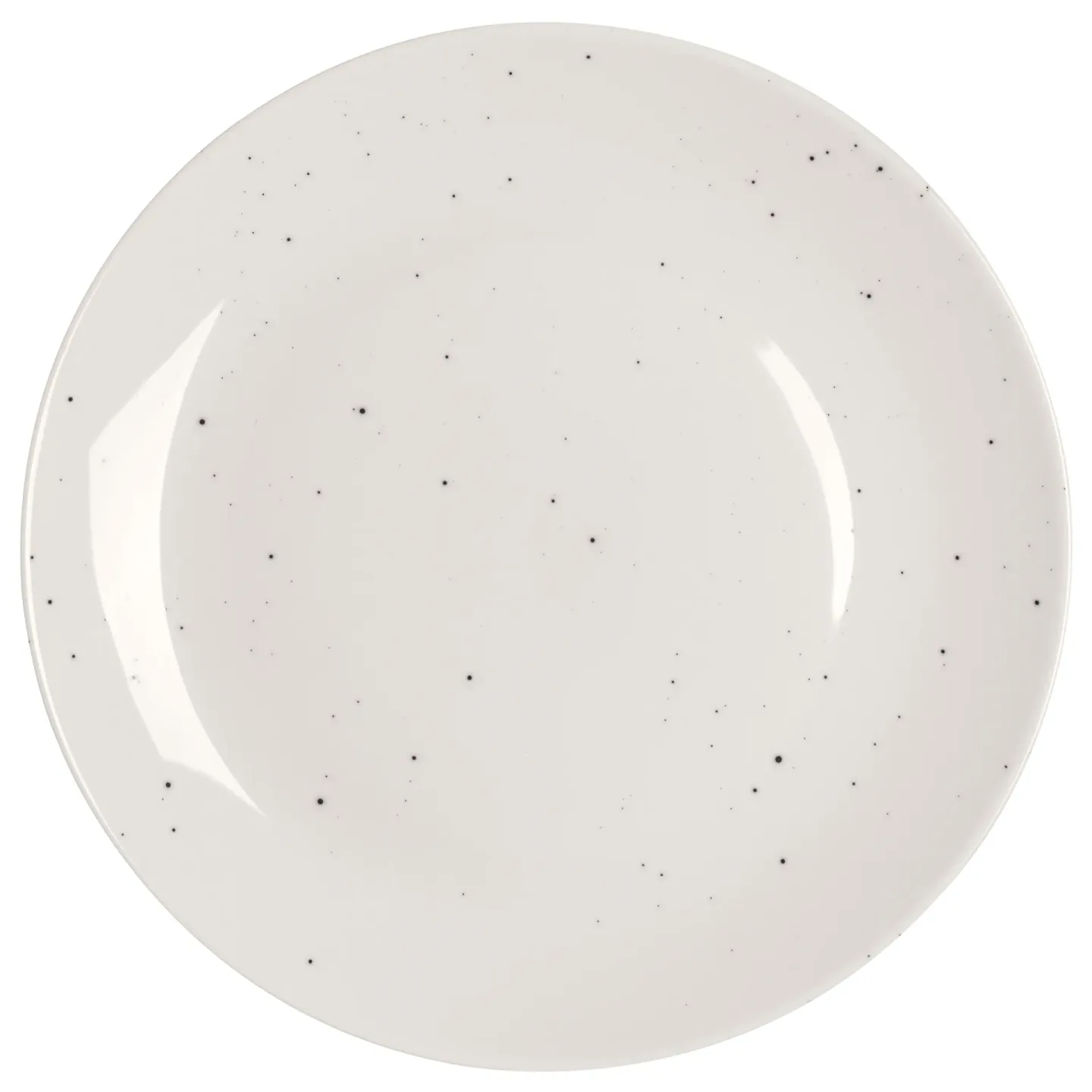 Scandi Living Freckle Teller Ø26 cm Weiß