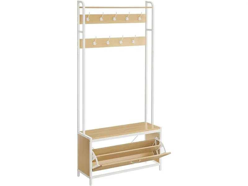 Garderobe SONGMICS HOLD 30x85x180cm eiche