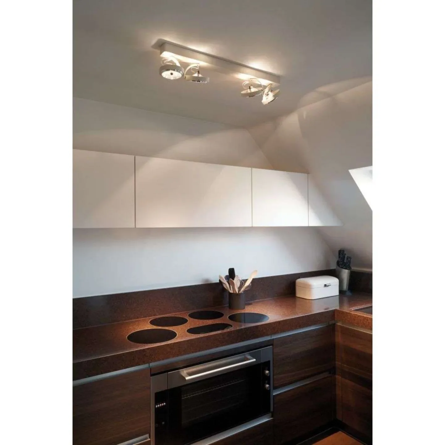 Pin-Up 4 Deckenleuchte Schwarz - Trizo21 Trizio21 - Küche - Aluminium