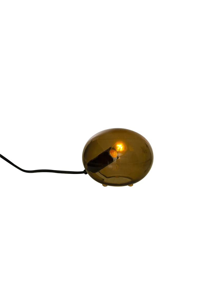 Aneta Lighting - Globus 10cm - Bordslampa - Brun