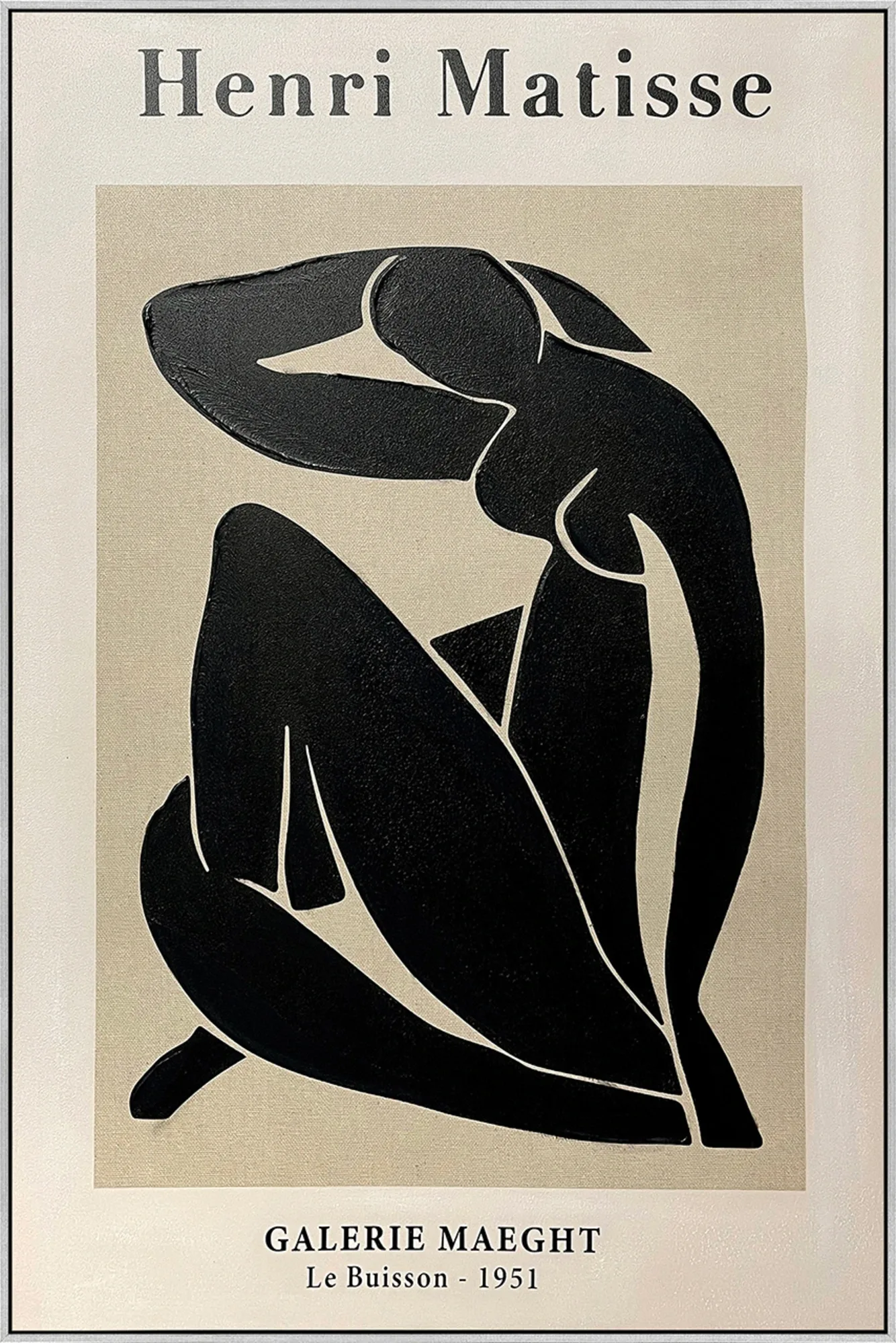 image LAND Gemälde Matisse-Inspired Black Nude | Schubiger Möbel