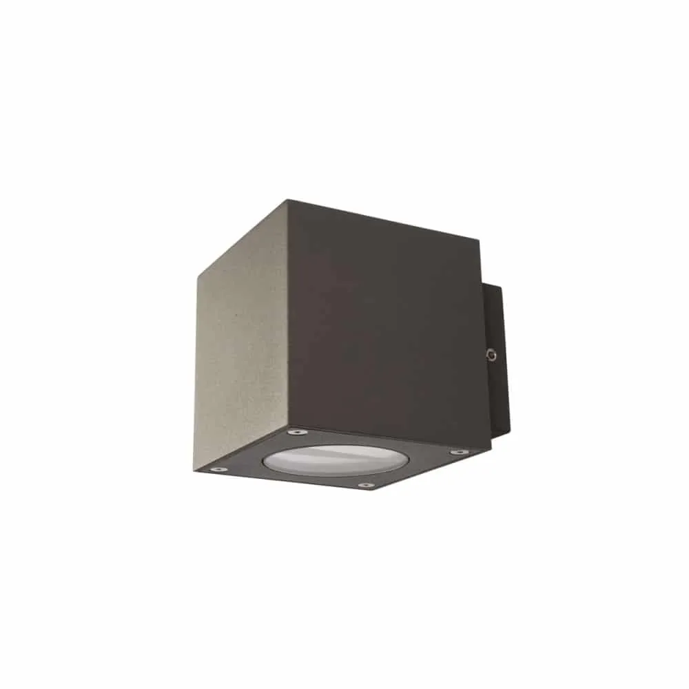 Esta Väggarmatur 2x3W IP54 830 Antracitgrå