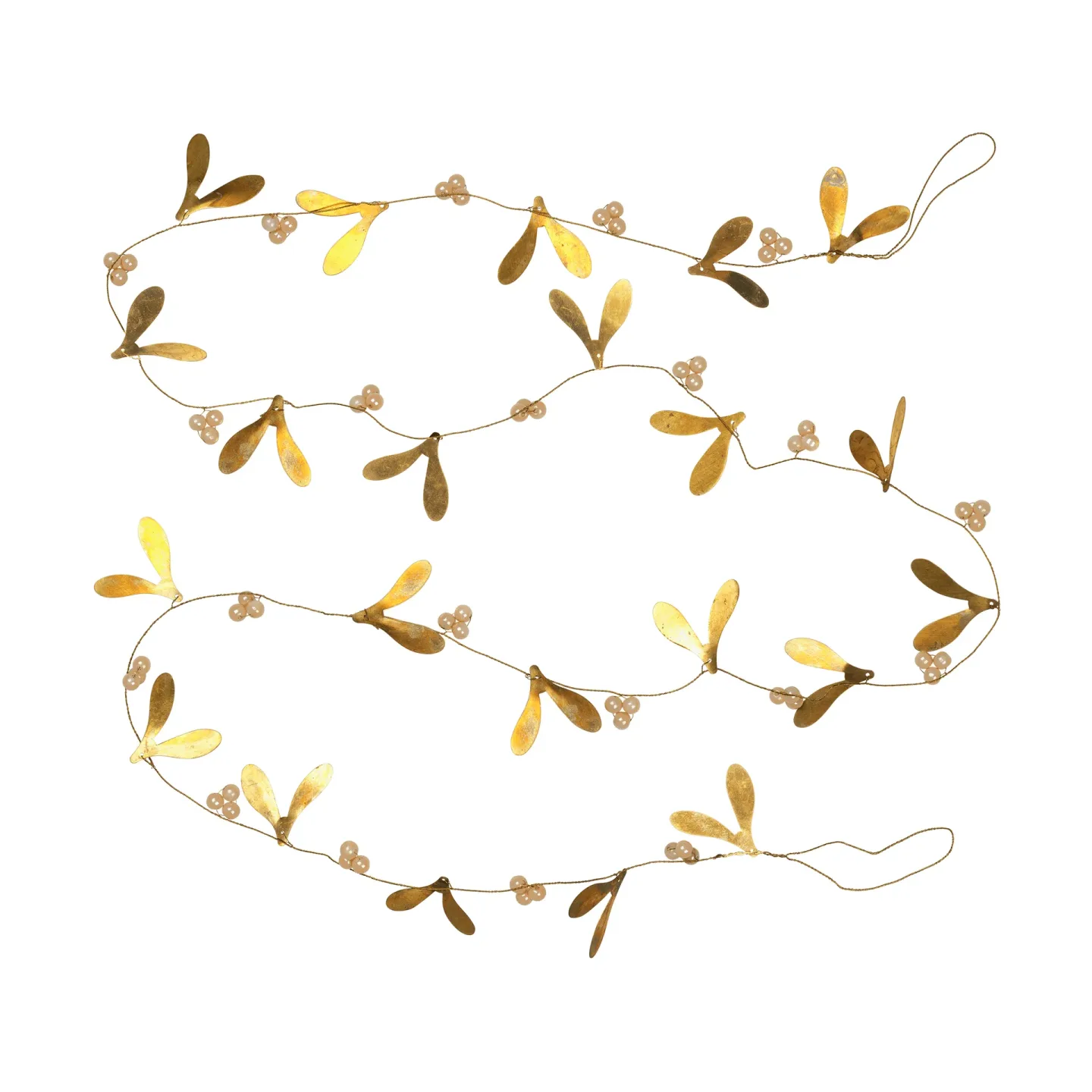Broste Copenhagen Mistletoe girlang Ivory