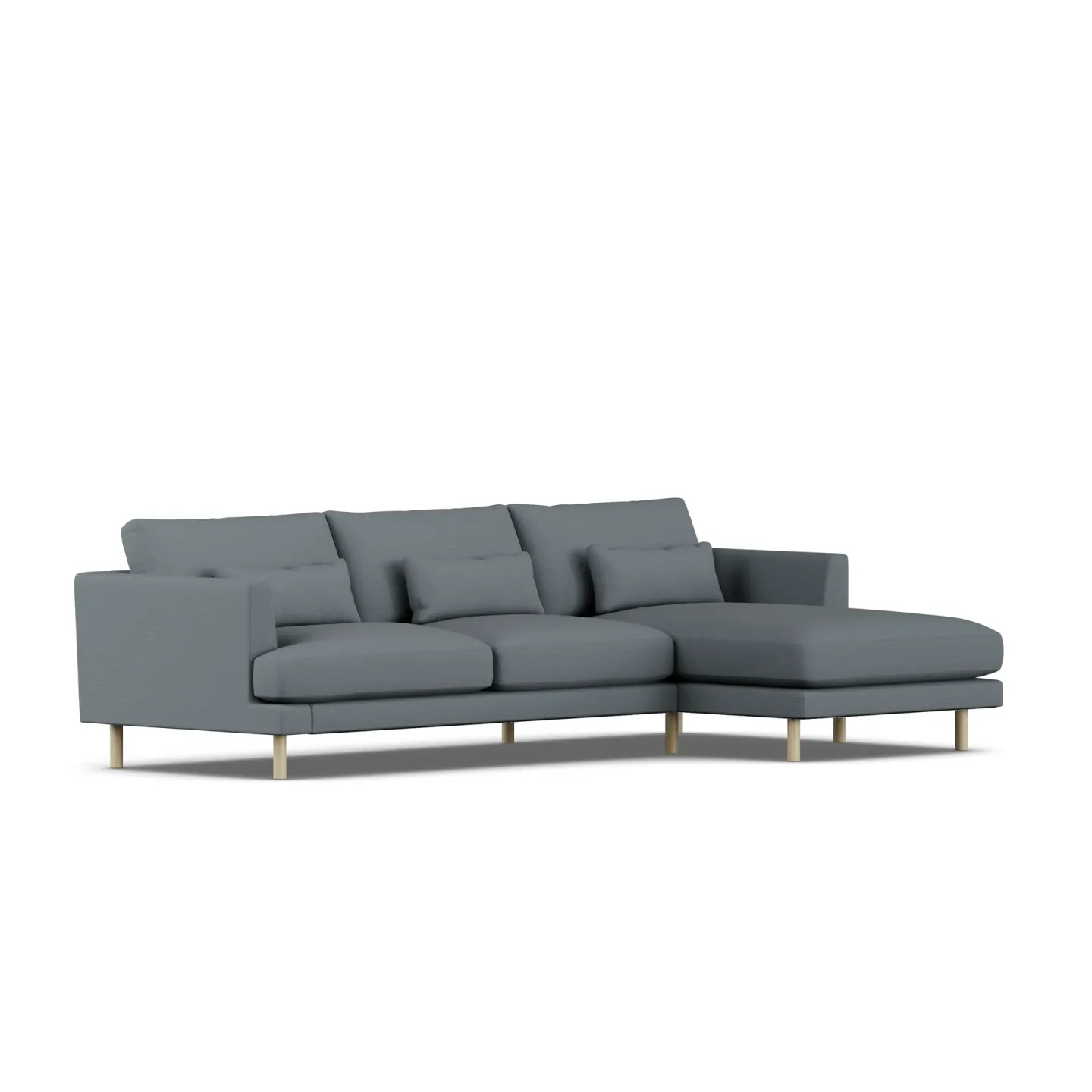 1898 Bredhult Sofa Same Blue 6678-Eiche weiß geölt, 2,5-sitzig C1