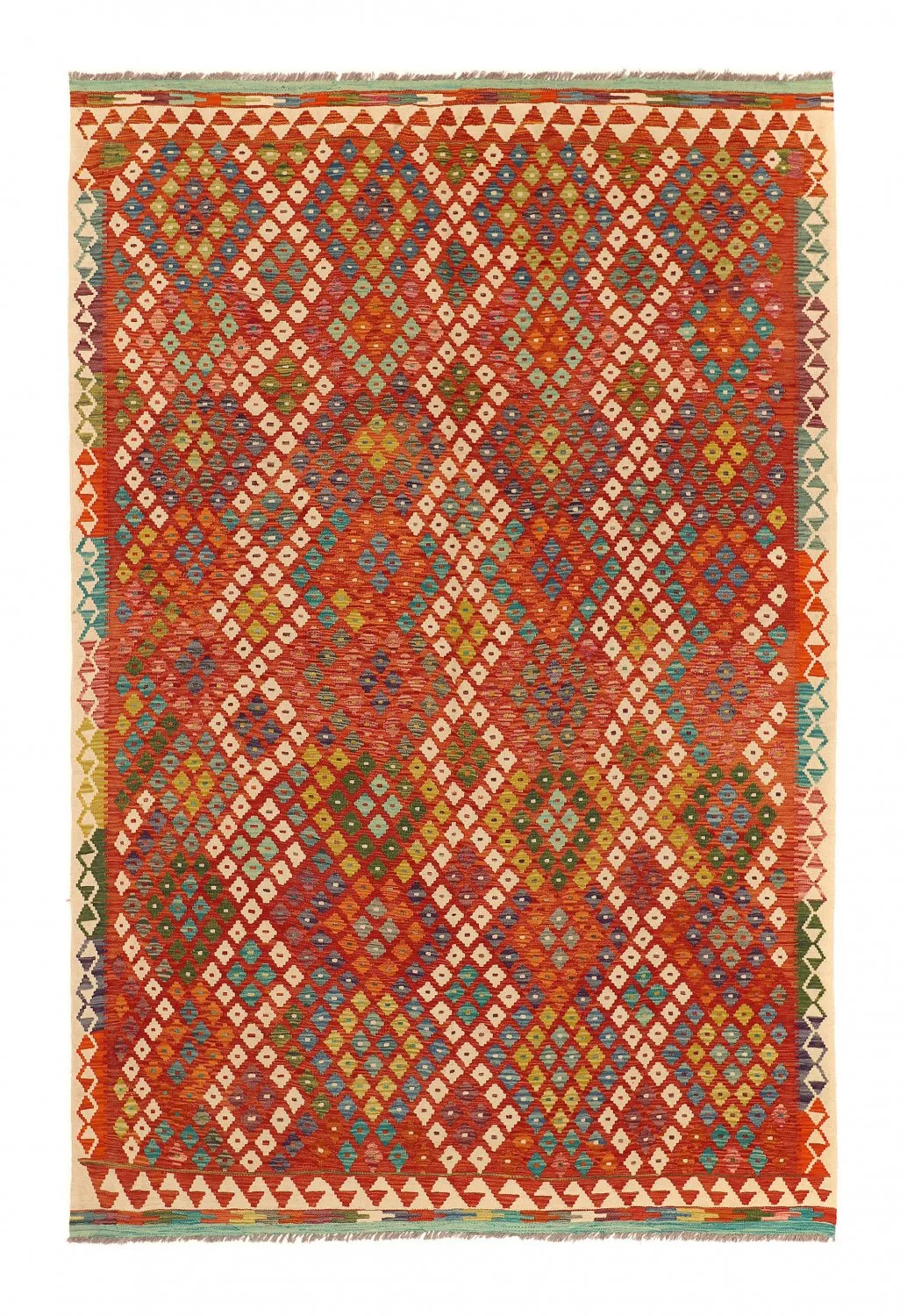 Orientalsk kelimteppe 297 x 199 cm (Størrelse: 297 x 199 cm)