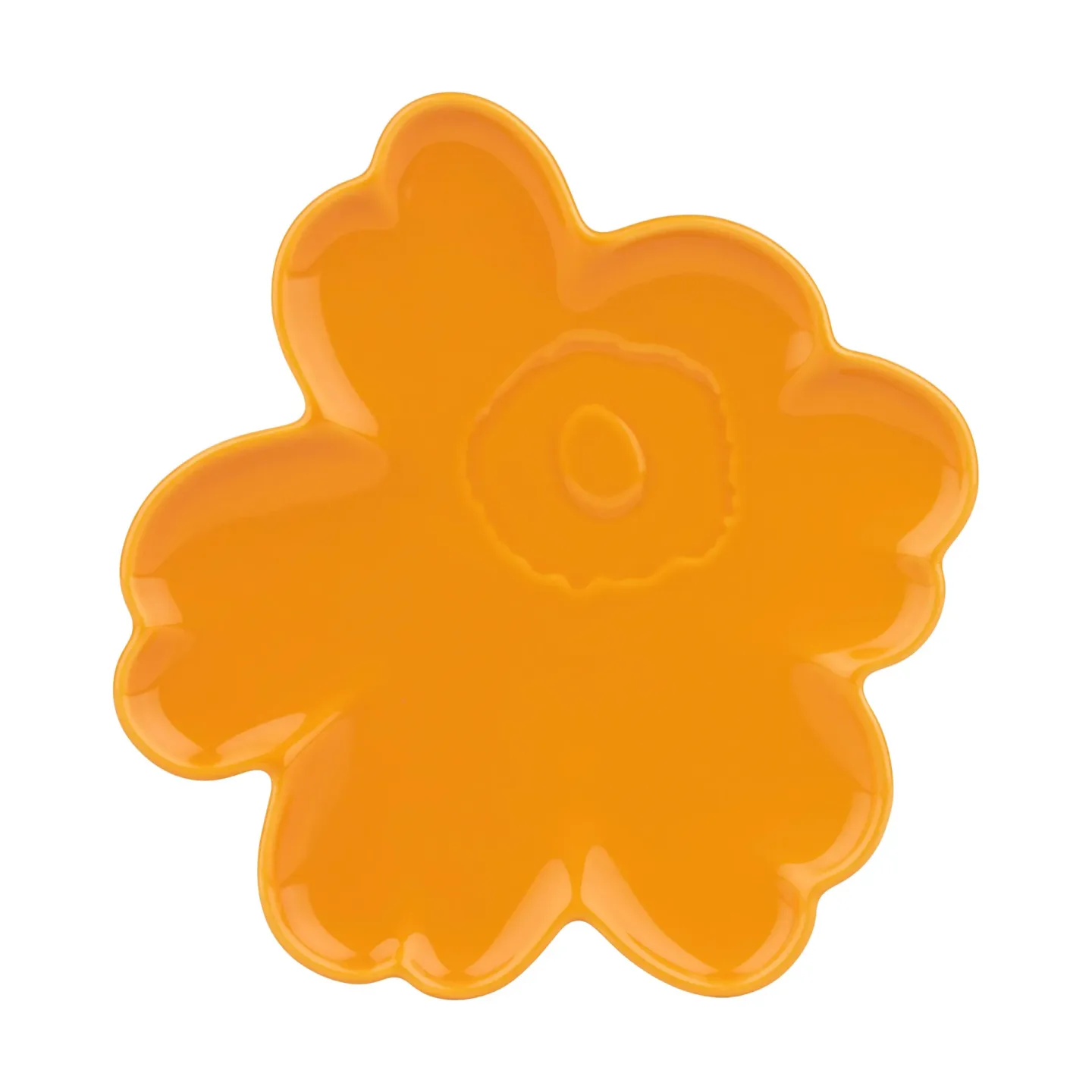 Marimekko Unikko Shape Untersetzer 20 cm Gelb