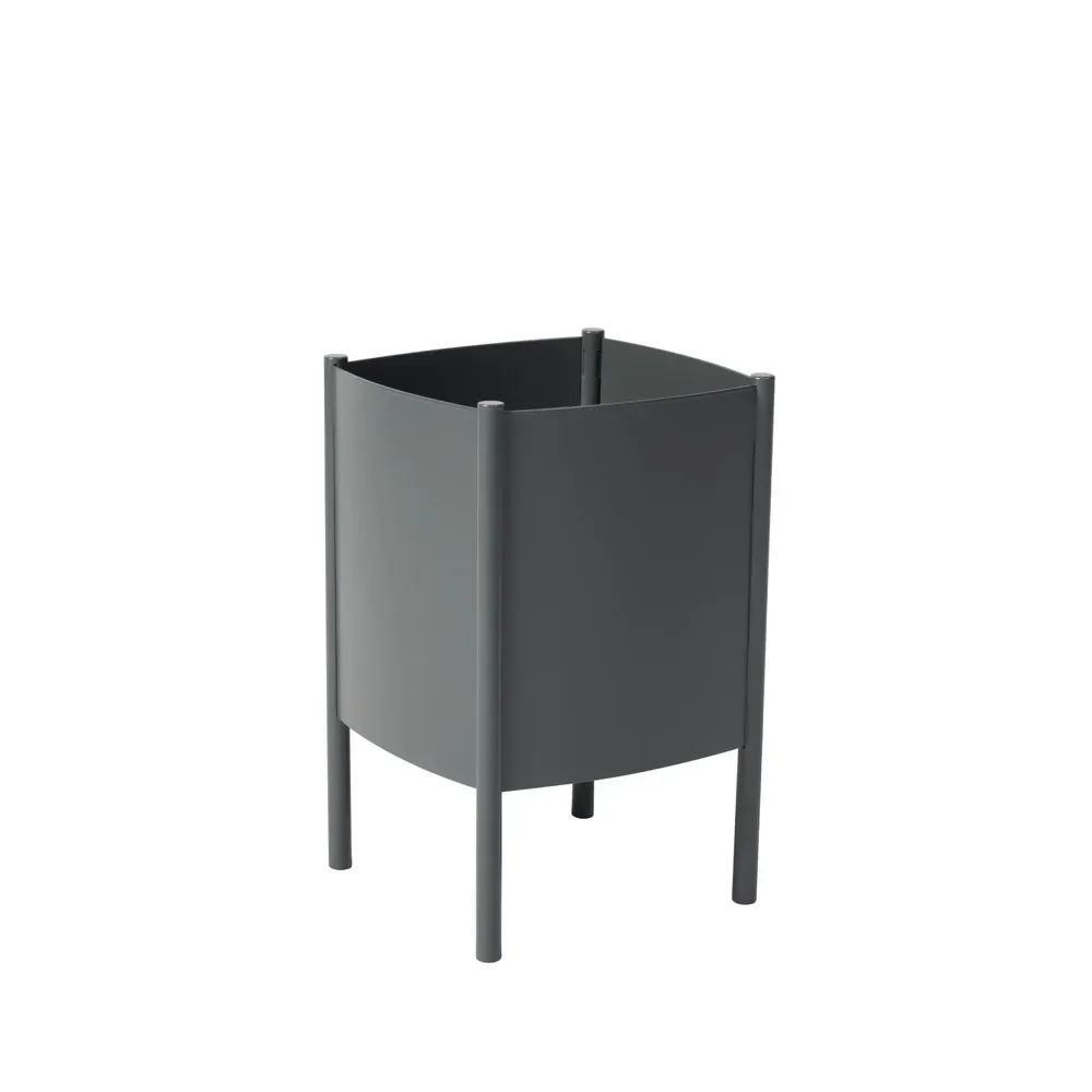 SMD Design Konvex Pot kruka Grå, liten Ø23 cm