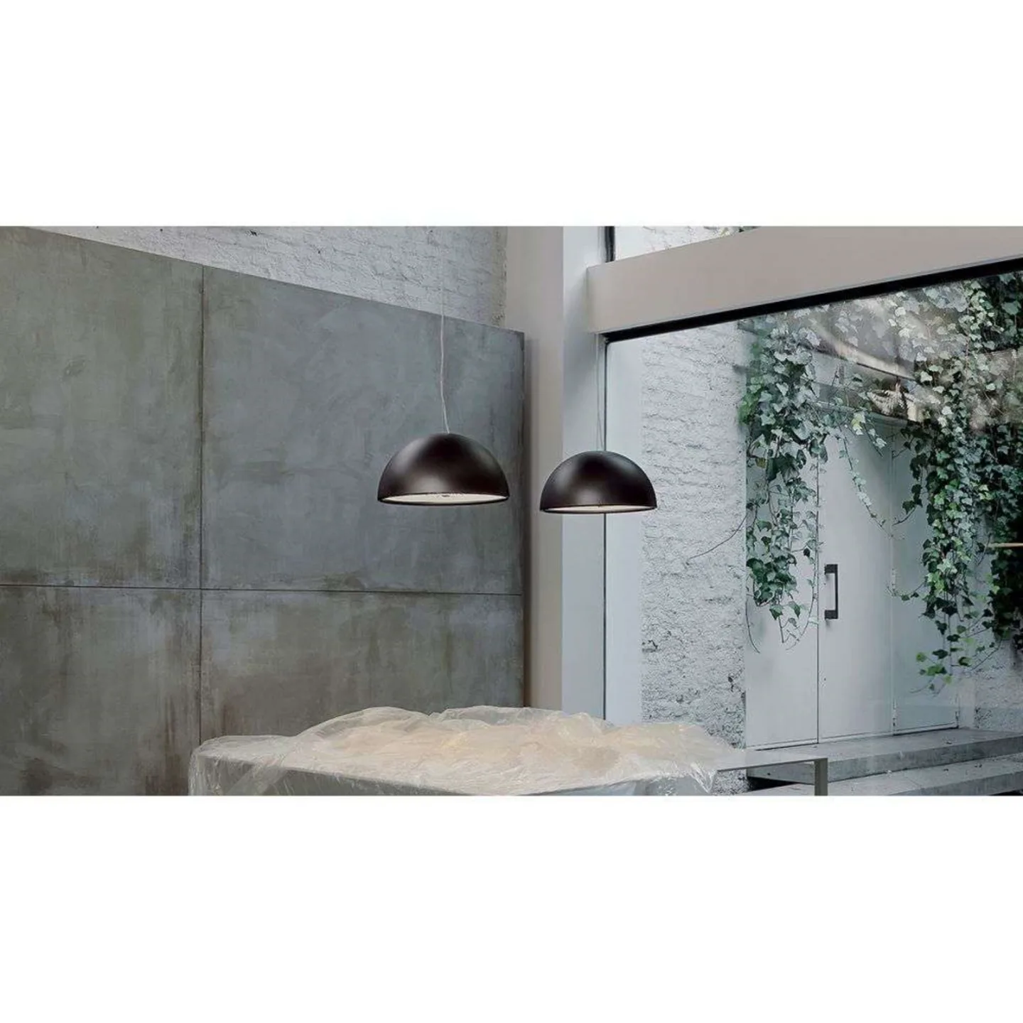 Skygarden Pendel Small Gold - Flos - Stue - Gips / Leire