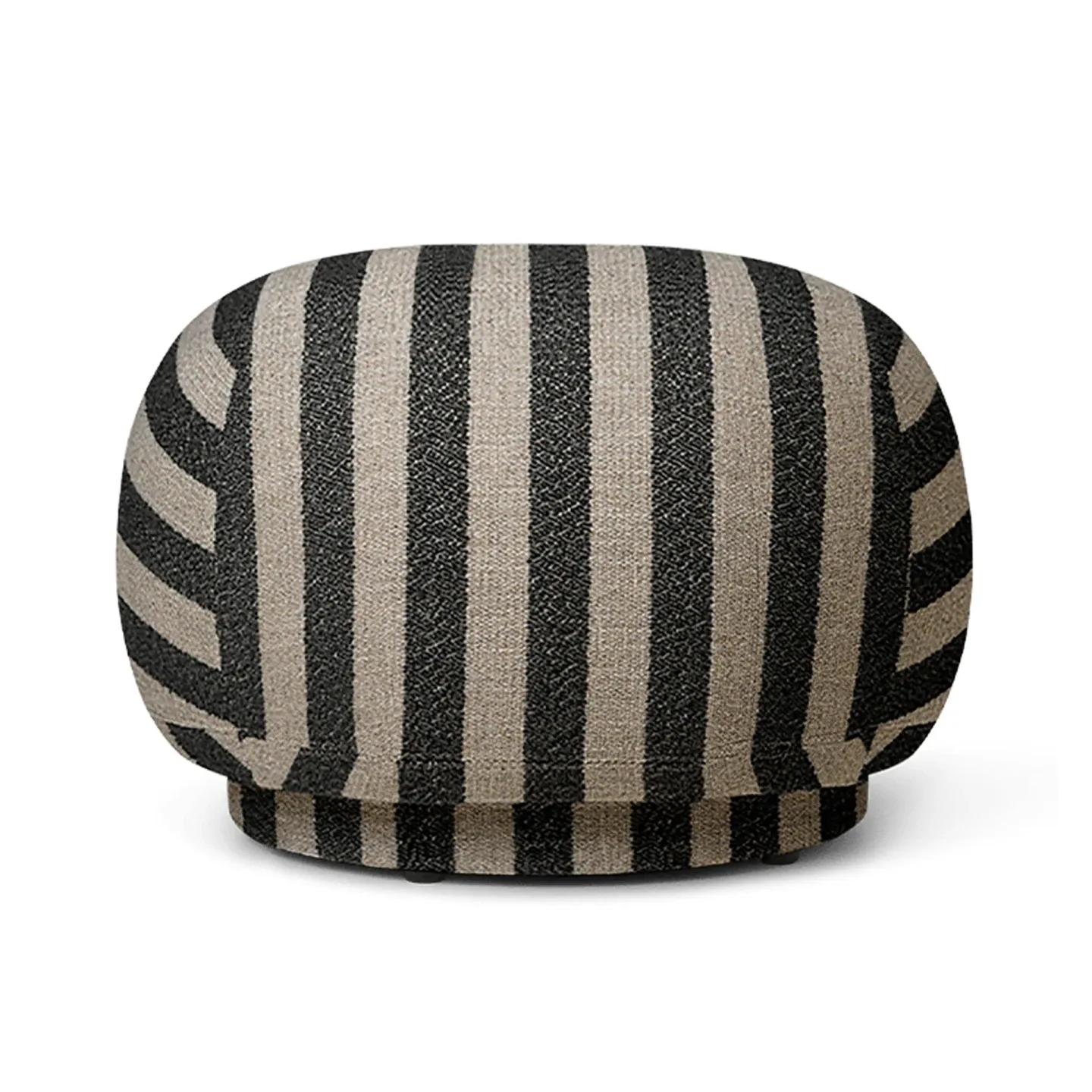 Ferm Living Rico pouf Sitzkissen Louisiana sand black