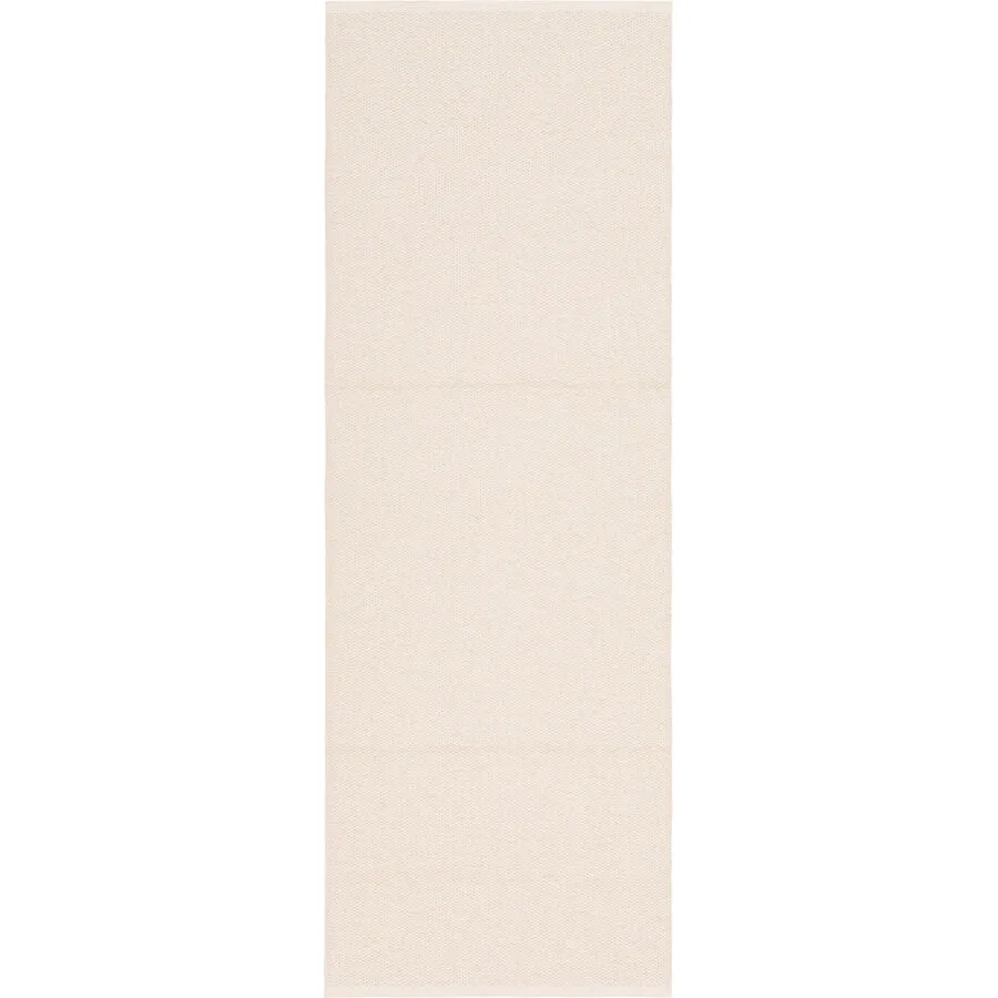 HORREDSMATTAN Outdoor-Teppich Solo Beige 150 cm 150 cm - Farbe: Crème - Material: PVC - Outdoor-Teppich