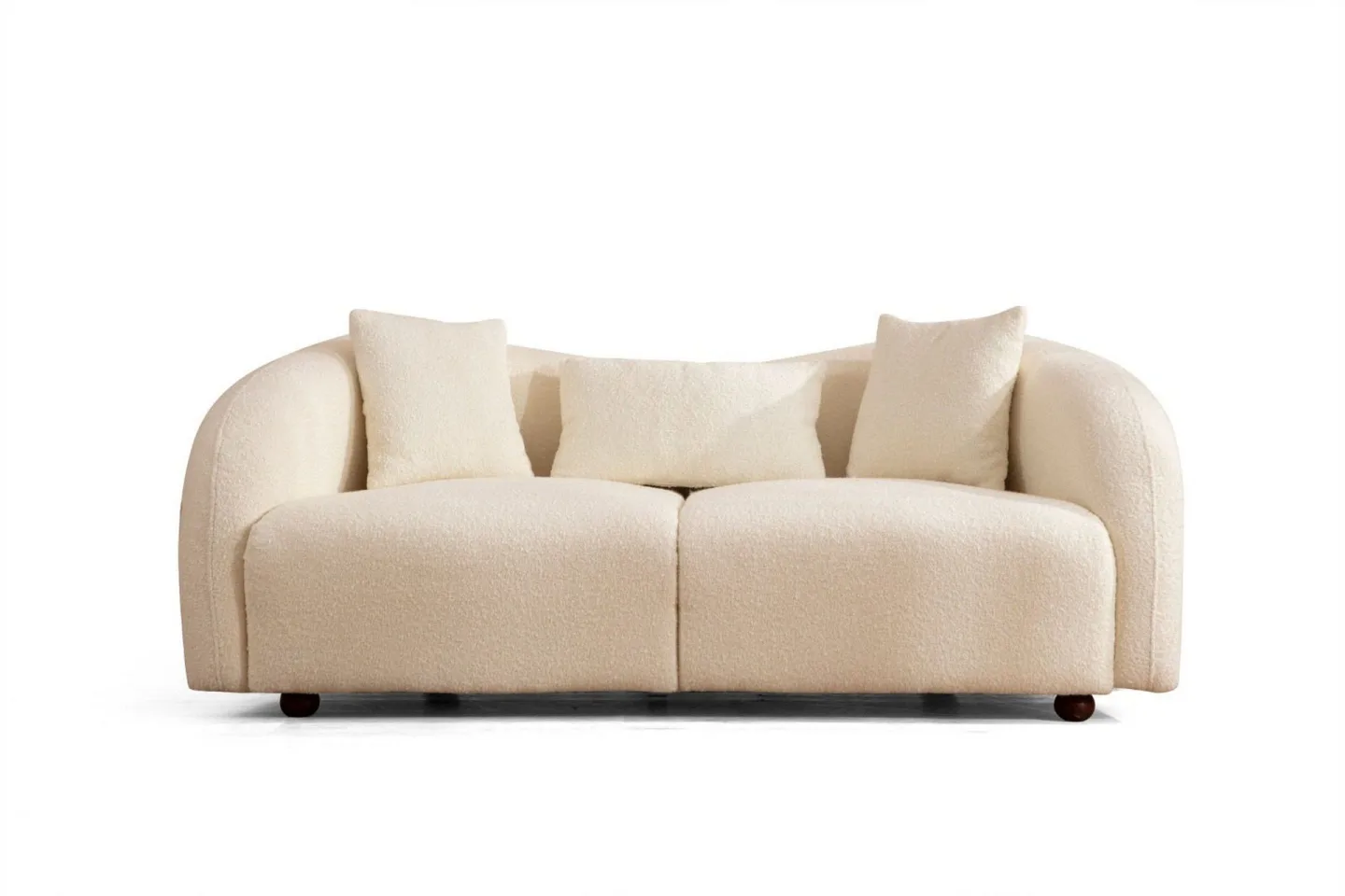 Hungirr Soffa 2-sits - Beige|Bouclé