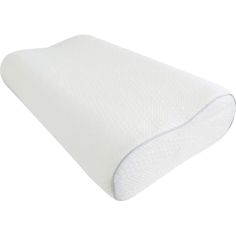 Nackenstützkissen Nova weiss Polyester 60 x 35 cm