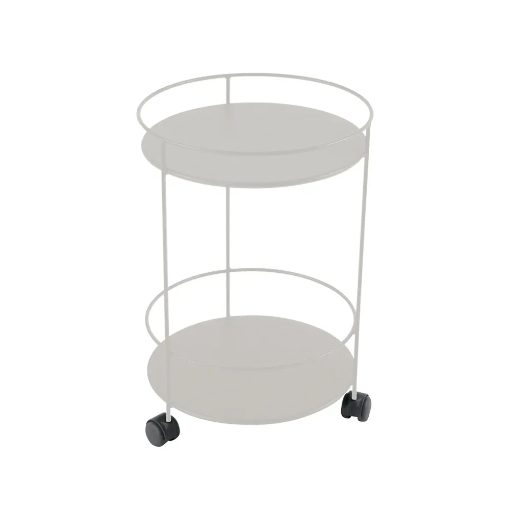 Fermob Guinguette sidobord med hjul Clay grey (grå)