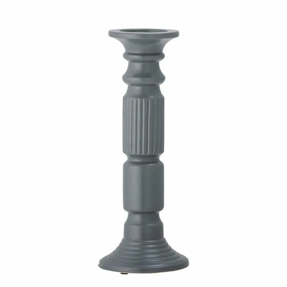 Bloomingville Millas Kerzenhalter Ø15 cm Grau