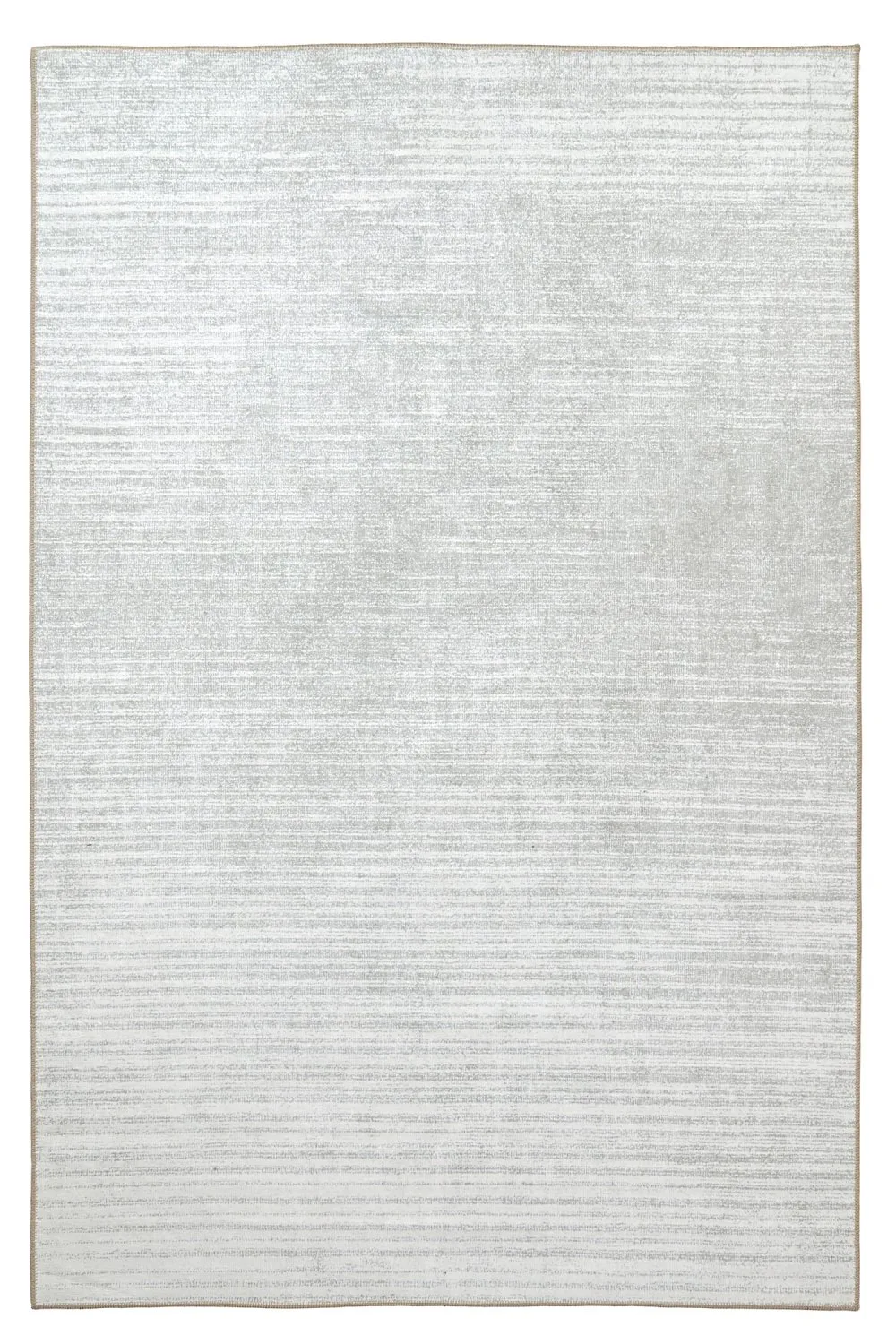 Flatvevd teppe - Elarion (lys grå) (Størrelse: 230 x 340 cm)