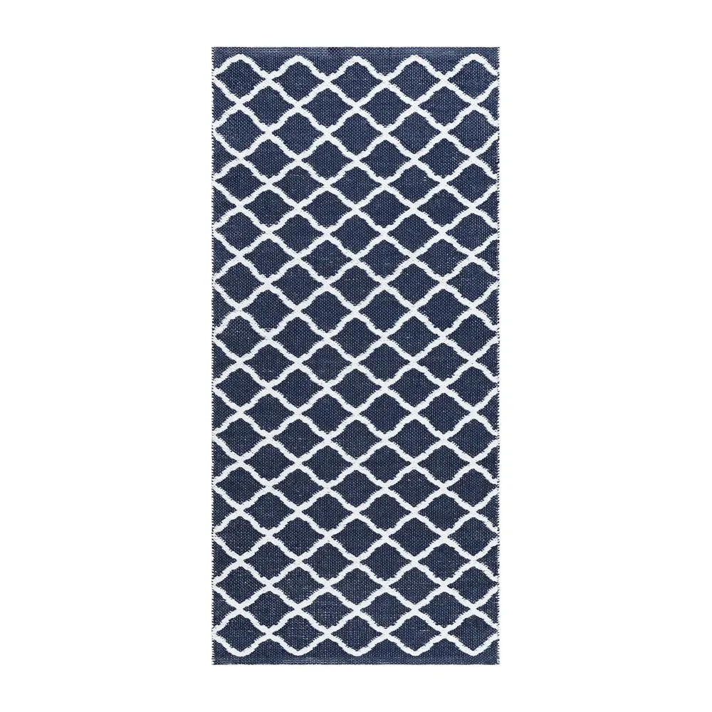 Plastmatta Hilma Wave - 70x150 cm, Blå
