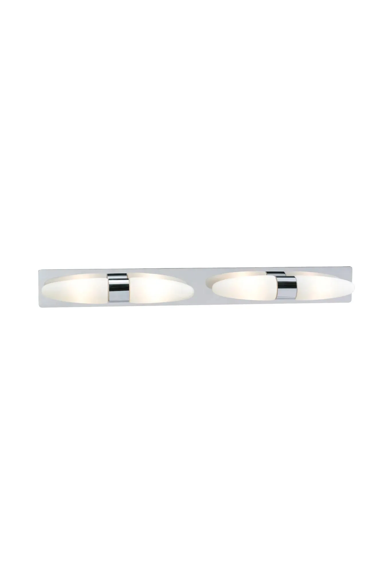 Bullet Wandleuchte Chrom Doppel