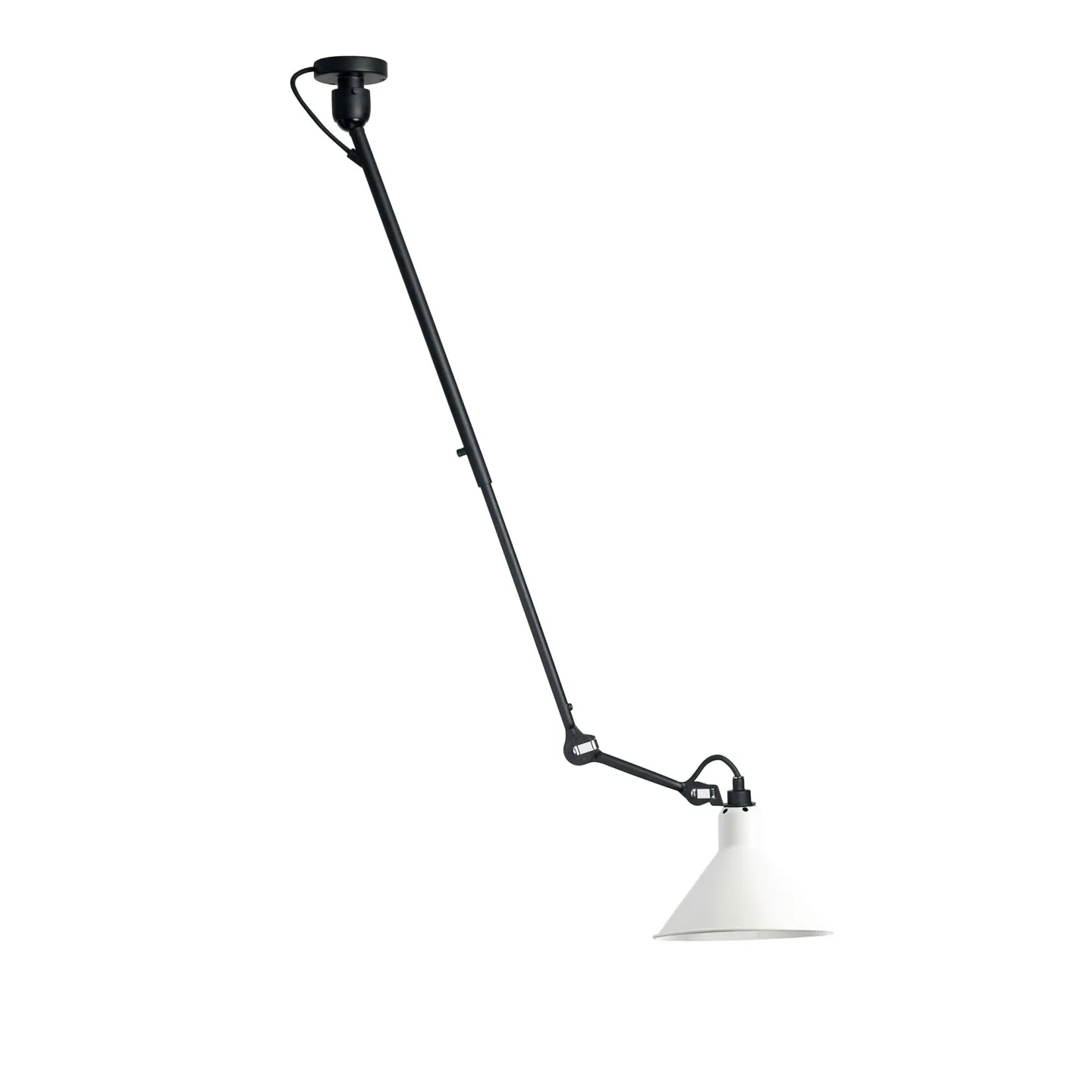 DCWéditions - Lampe Gras No302 - Conic, Vit - Pendellampor - Bernard-Albin Gras - Vit